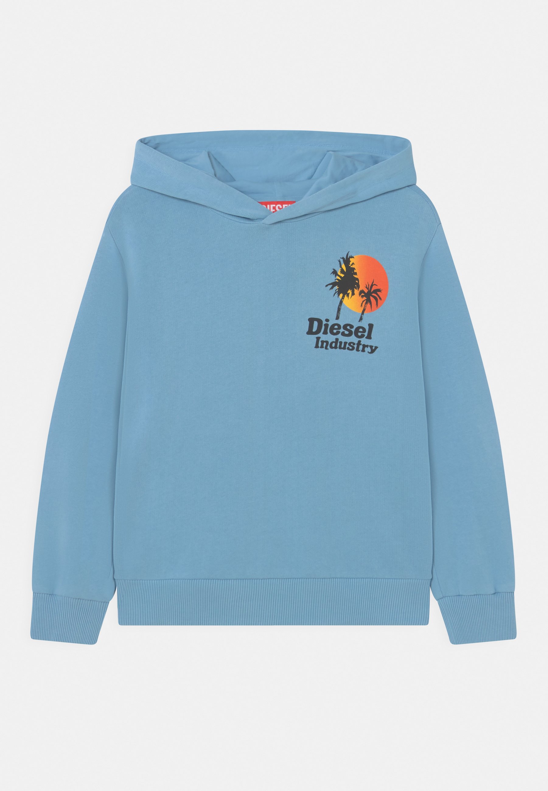 Diesel SKUBY OVER - Sweatshirt - dusk blue/light blue