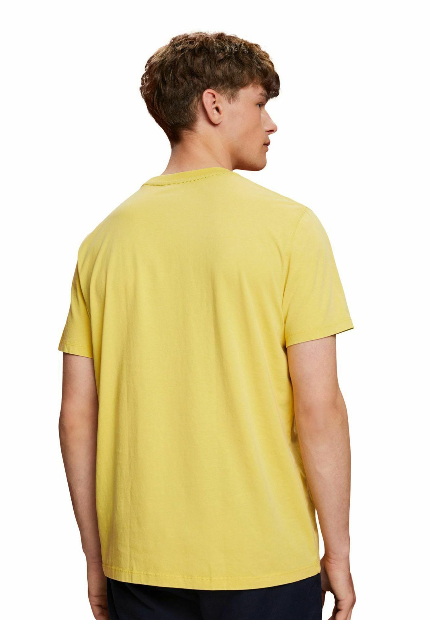Esprit Basic T-shirt - dusty yellow/yellow