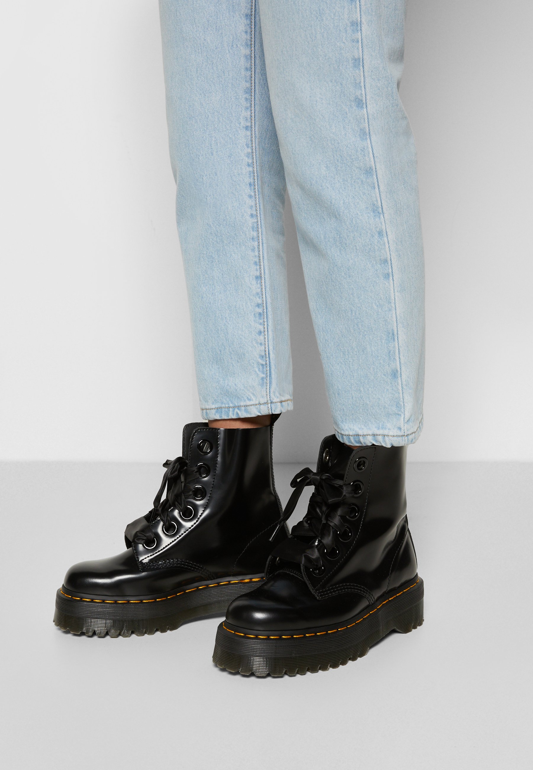 Dr. Martens Dr. Martens Platform boot - Platform ankle boots - black/black