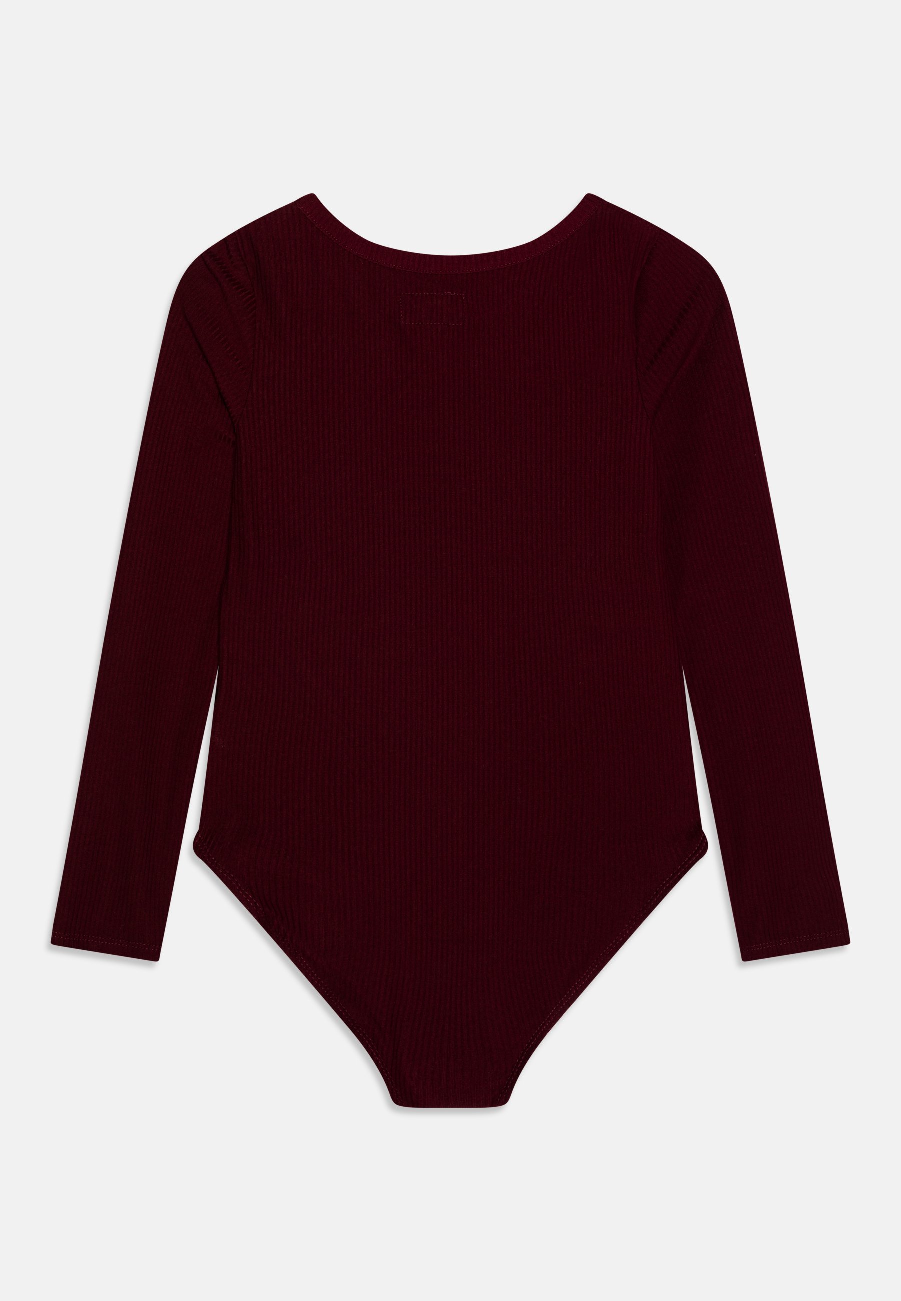 Converse LONG SLEEVE BODYSUIT - Long sleeved top - deep bordeaux/bordeaux