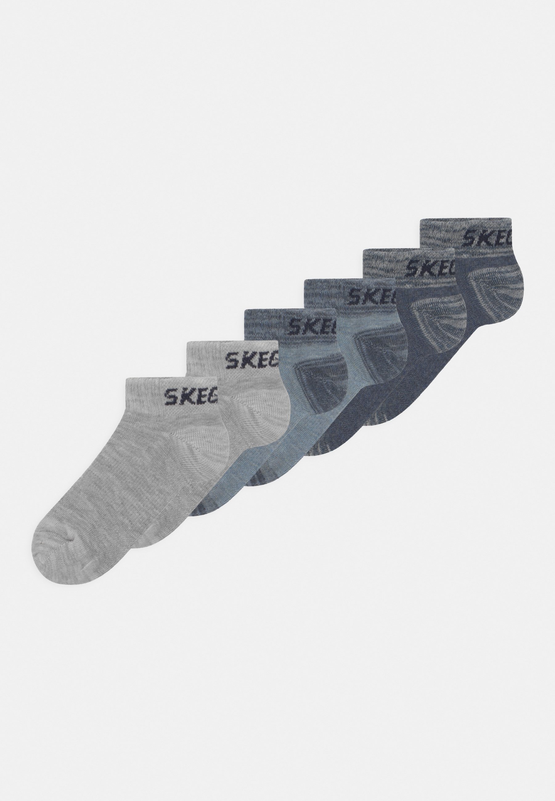 Skechers ONLINE VENTILATION SNEAKER 6 PACK  - Socks - stone melange/blue