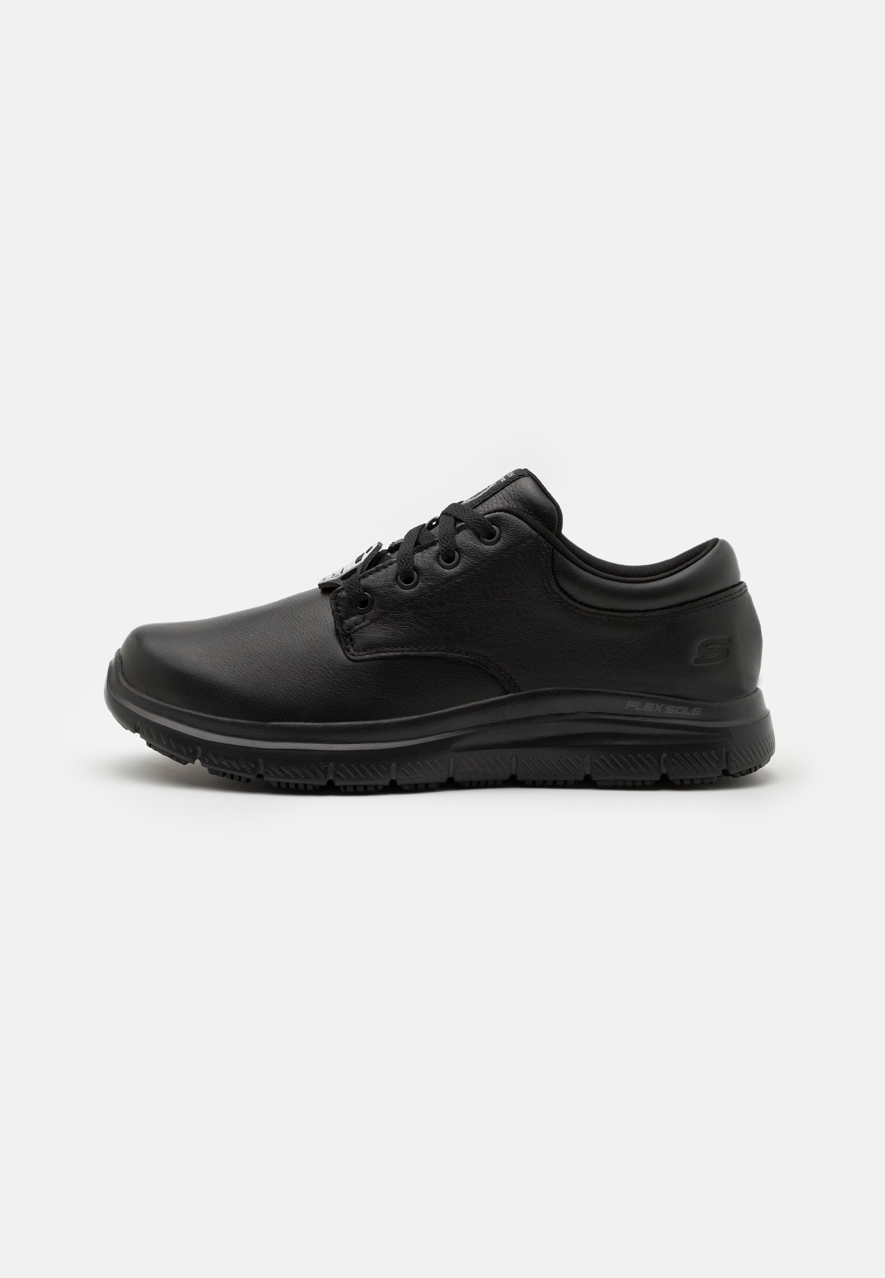 Skechers FLEX ADVANTAGE SR FOURCHE - Casual lace-ups - black