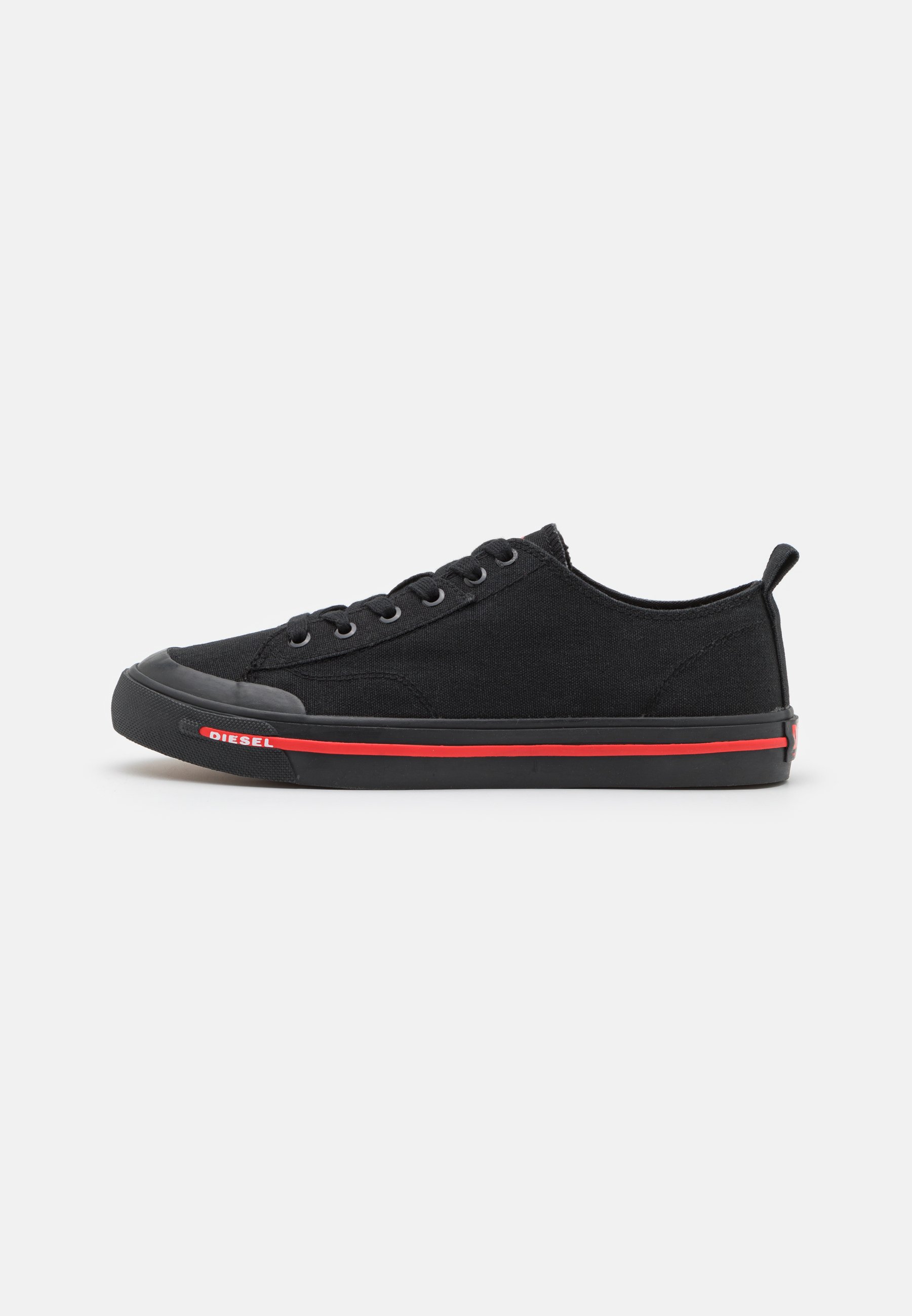 Diesel S-ATHOS LOW - Casual lace-ups - black