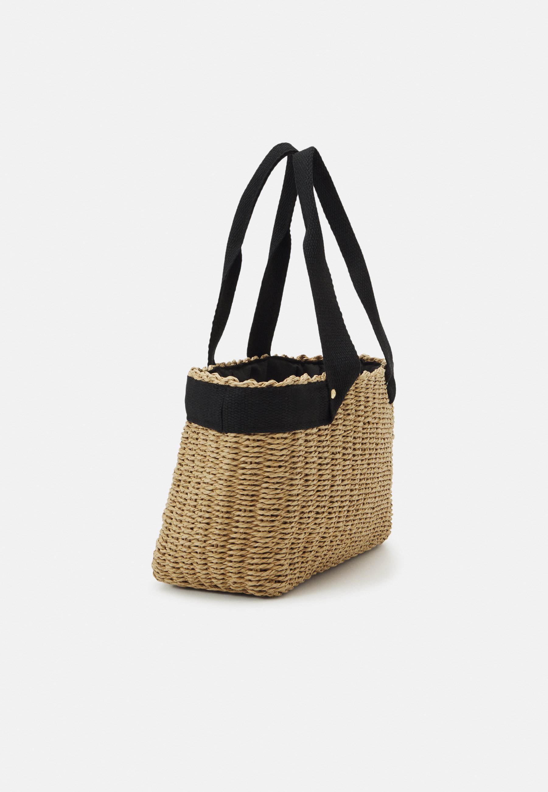 ONLY ONLJOHANNA STRAW HANDBAG  - Handbag - irish cream/sand