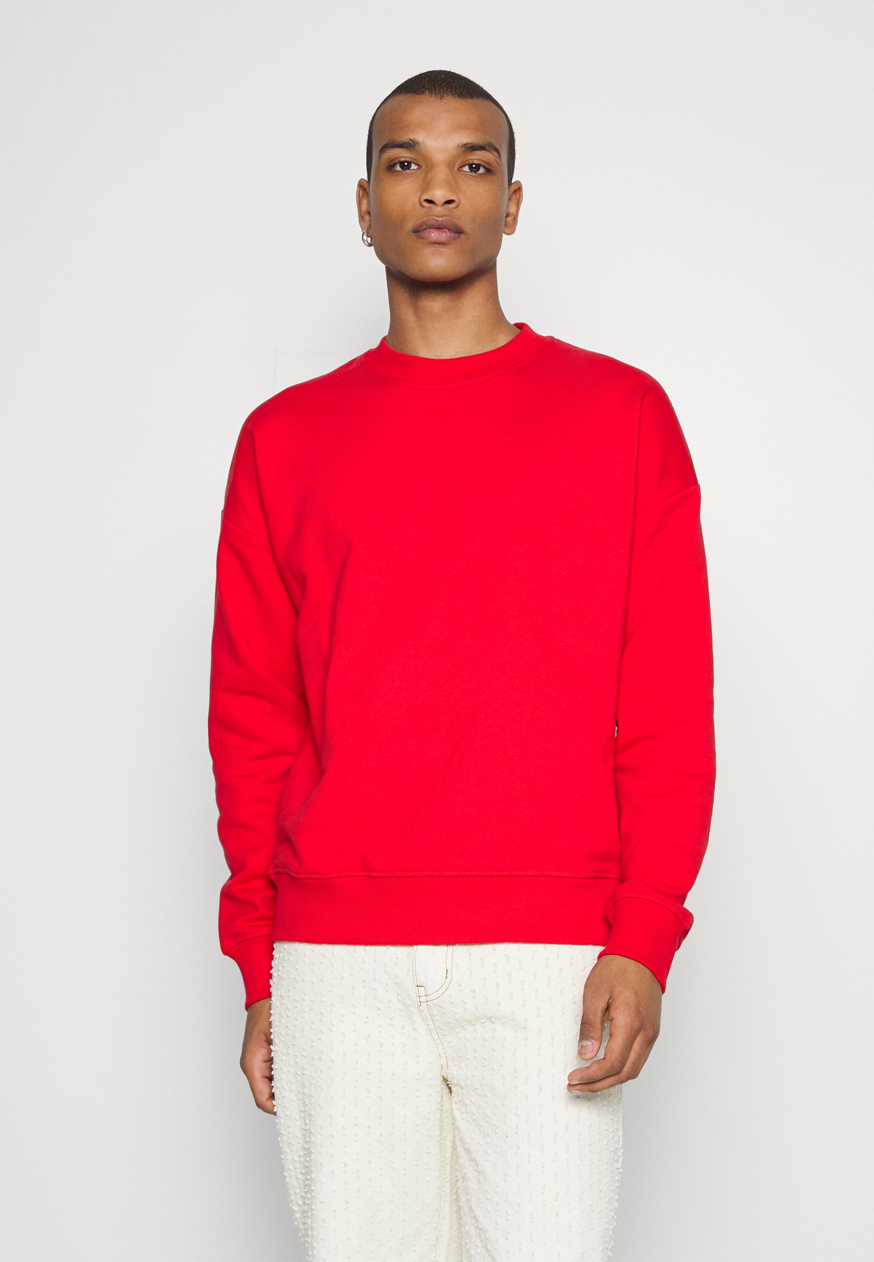 Diesel ROB MEGOVAL UNISEX - Sweatshirt - red