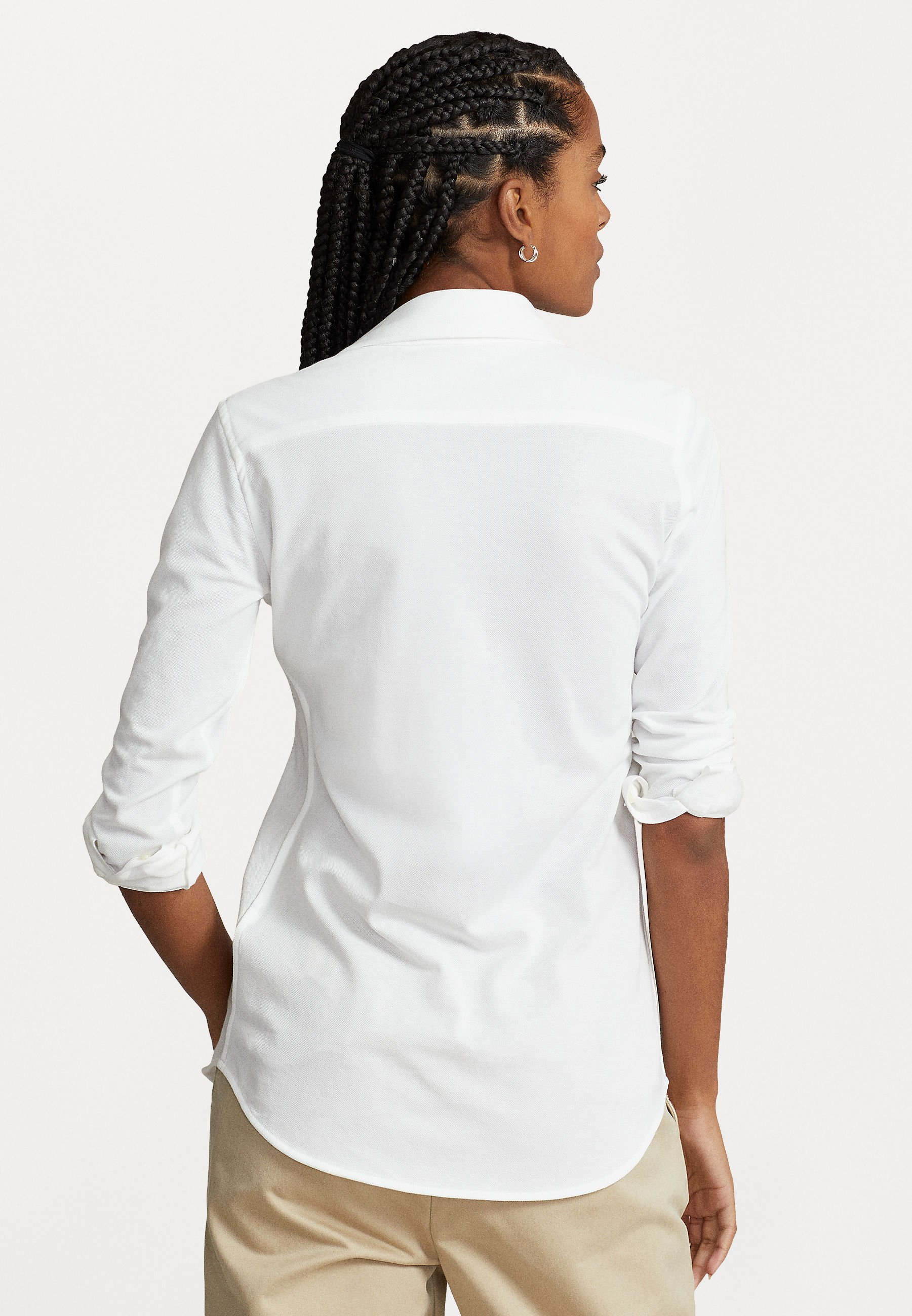 Polo Ralph Lauren OXFORD SHIRT - Button-down blouse - white