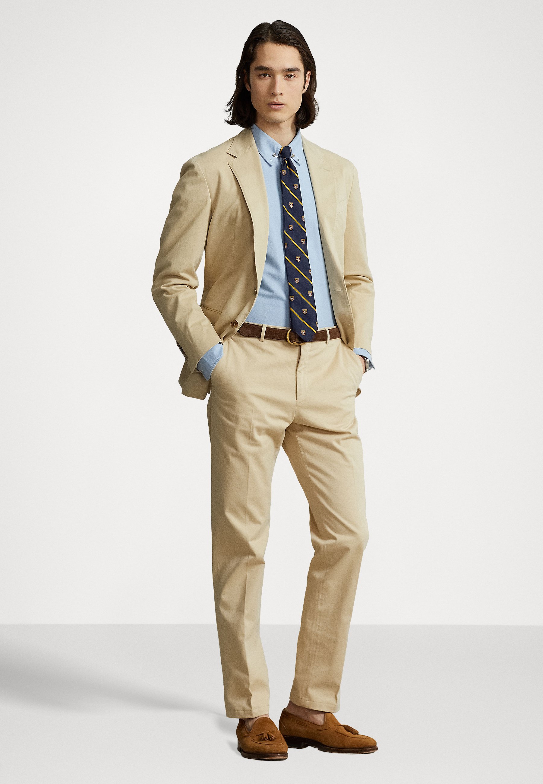 Polo Ralph Lauren CUSTOM FIT OXFORD SHIRT - Shirt - blue