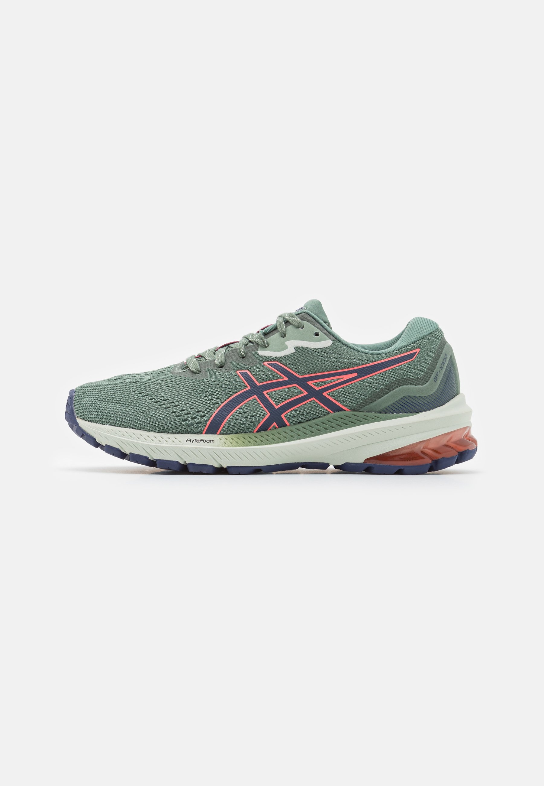ASICS GT-1000 11 TR - Stabilty running shoes - nature bathing/papaya/dark blue