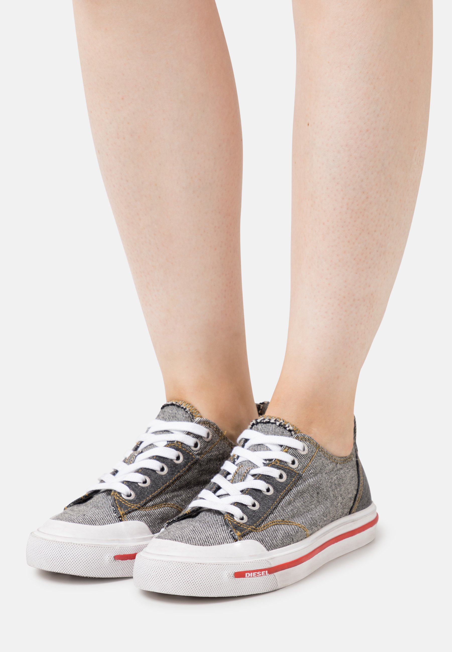 Diesel ATHOS LOW - Trainers - black/anthracite