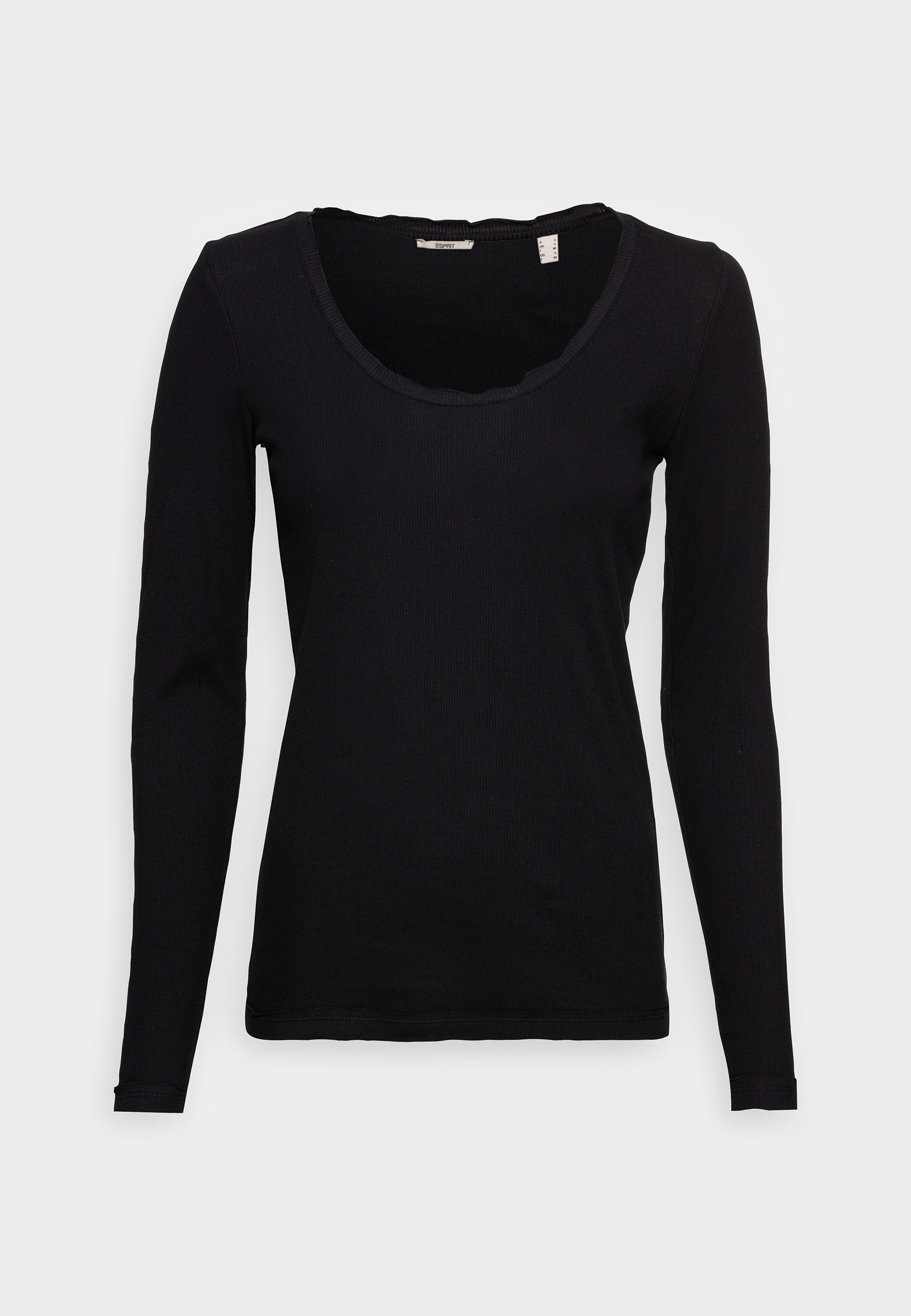 Esprit LETTUCE  - Long sleeved top - black