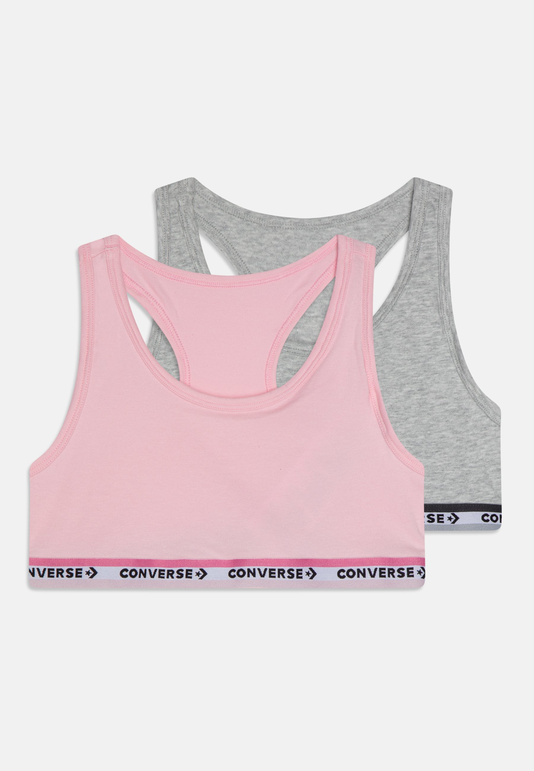 Converse RACERBACK BRAS 2 PACK - Bustier - sunrise pink/pink