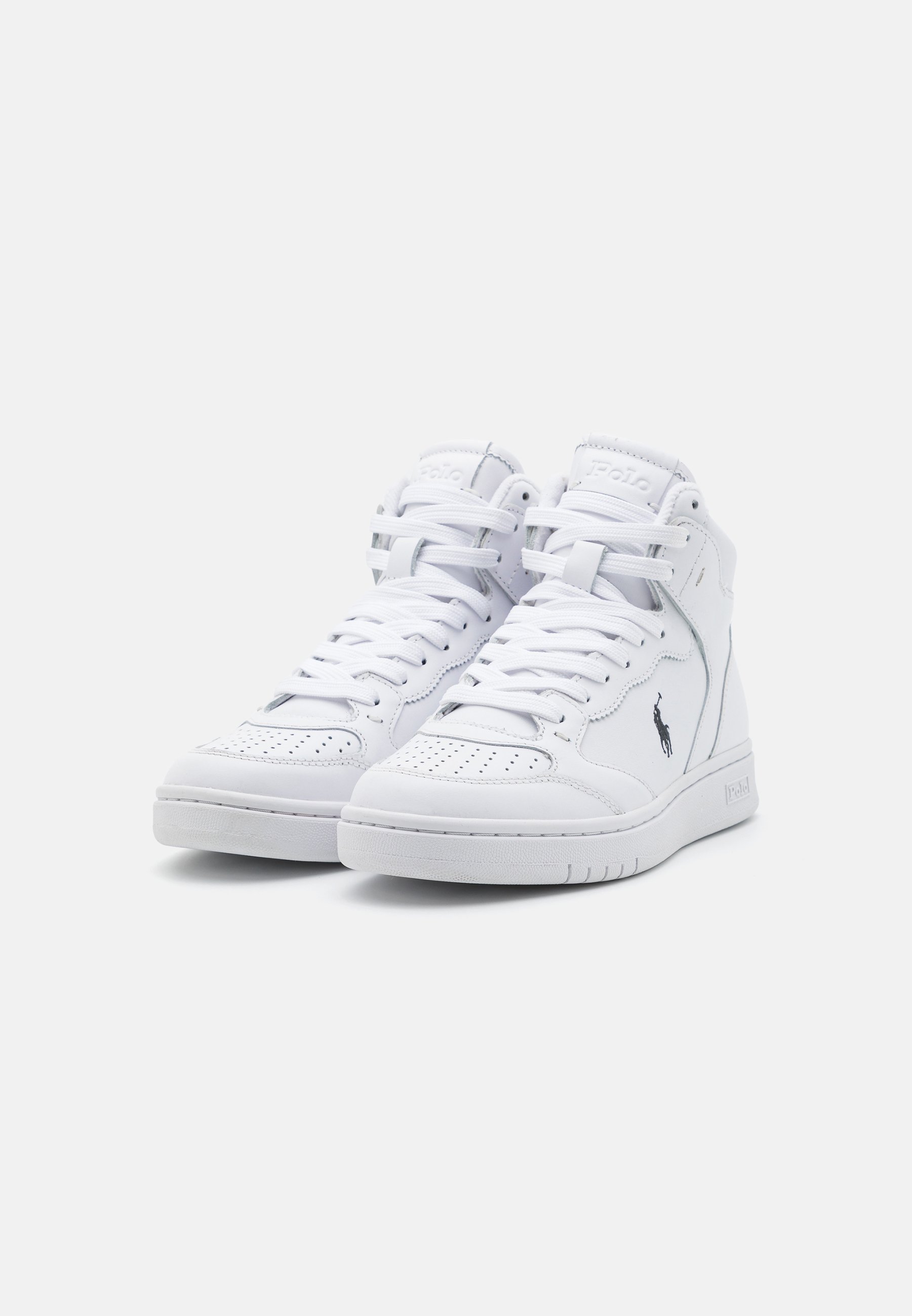 Polo Ralph Lauren CRT - High-top trainers - white/black/white
