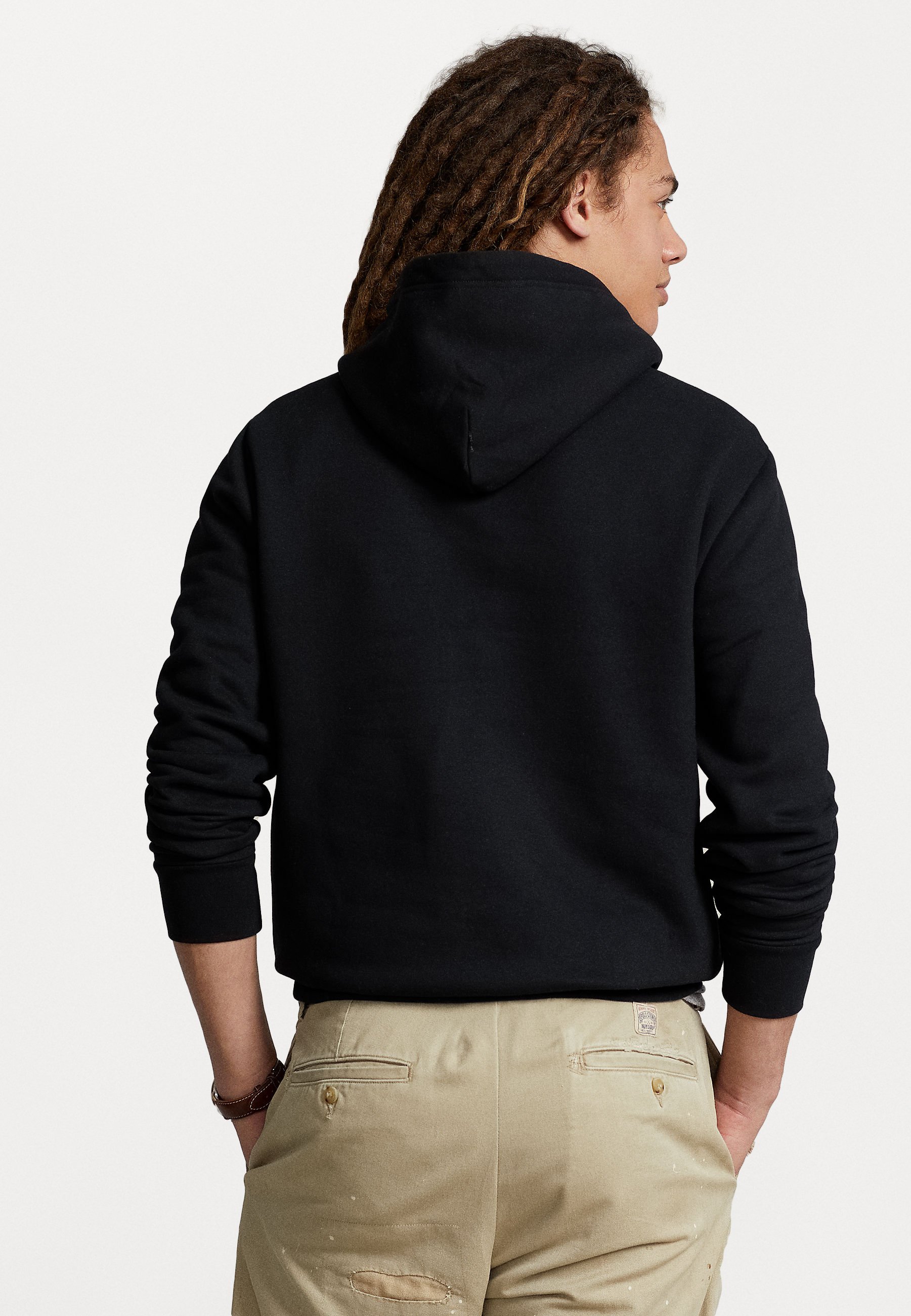 Polo Ralph Lauren HOOD LONG SLEEVE - Sweatshirt - black