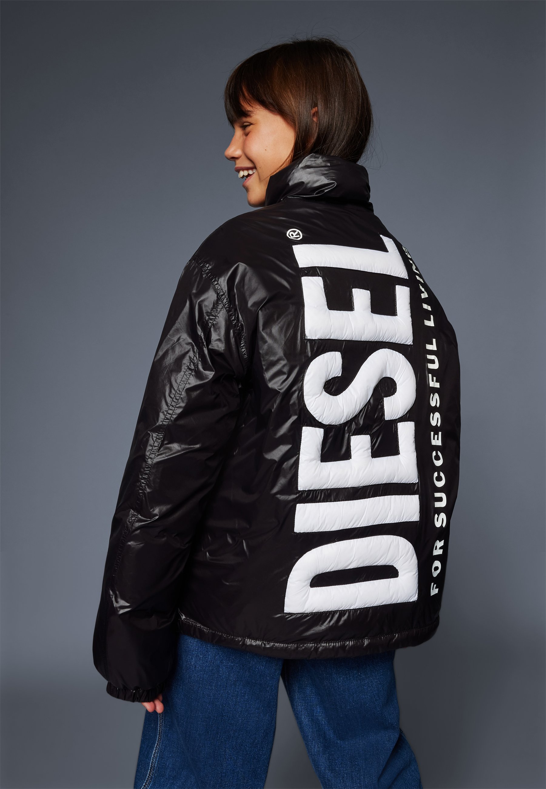 Diesel JUPITER UNISEX - Winter jacket - nero/black
