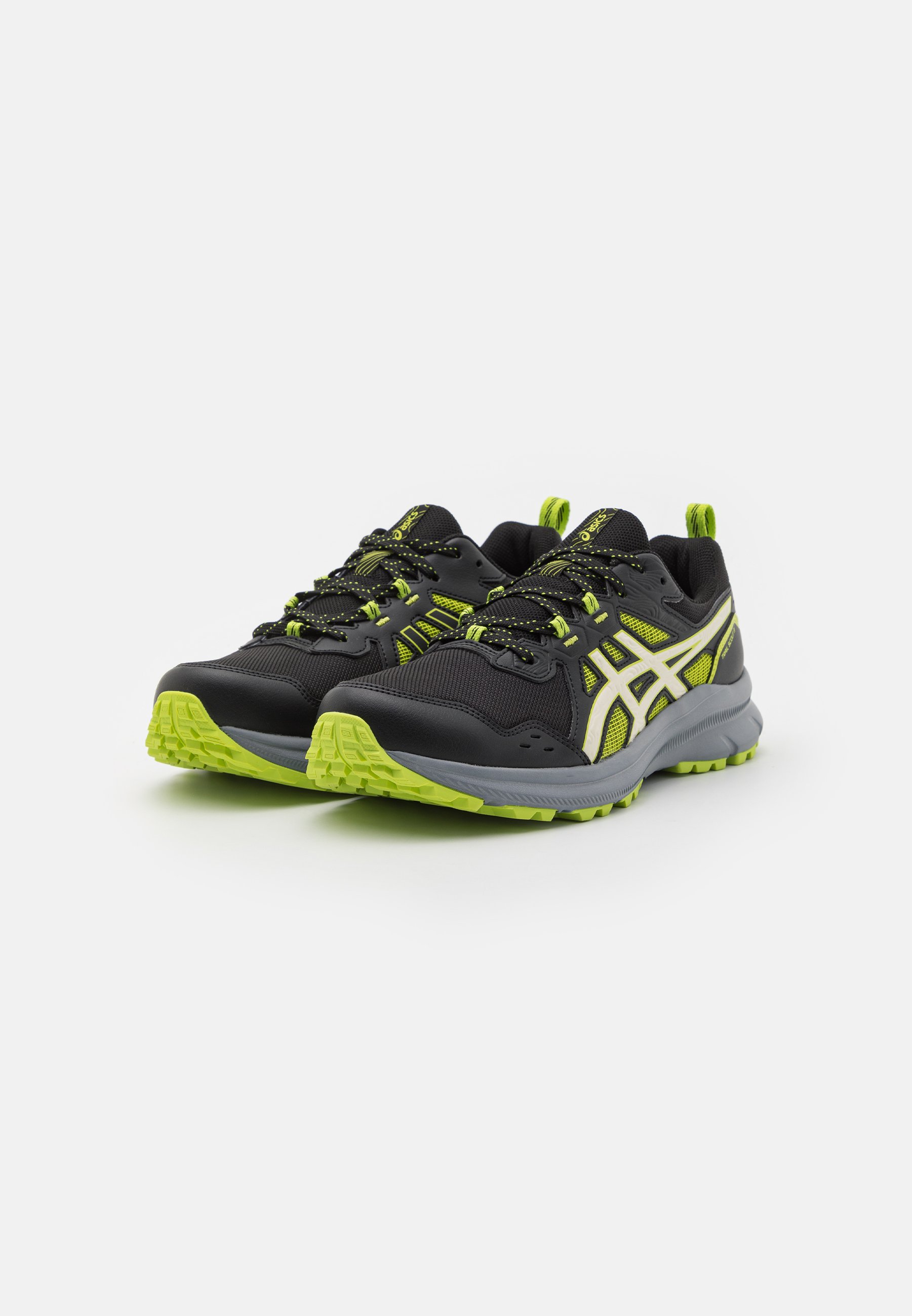 ASICS TRAIL SCOUT 3 - Trail running shoes - black/birch/black