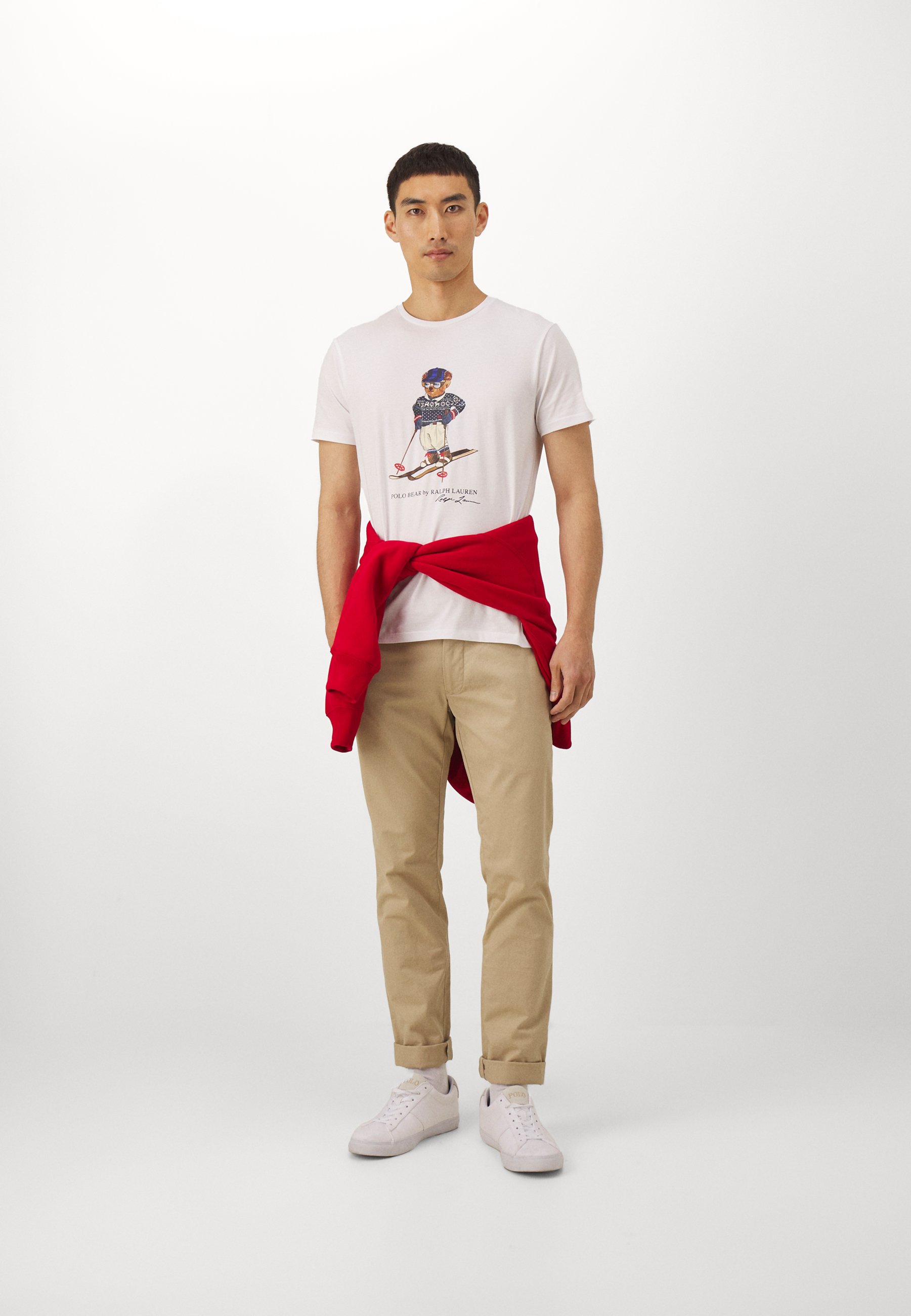 Polo Ralph Lauren SHORT SLEEVE - Print T-shirt - white