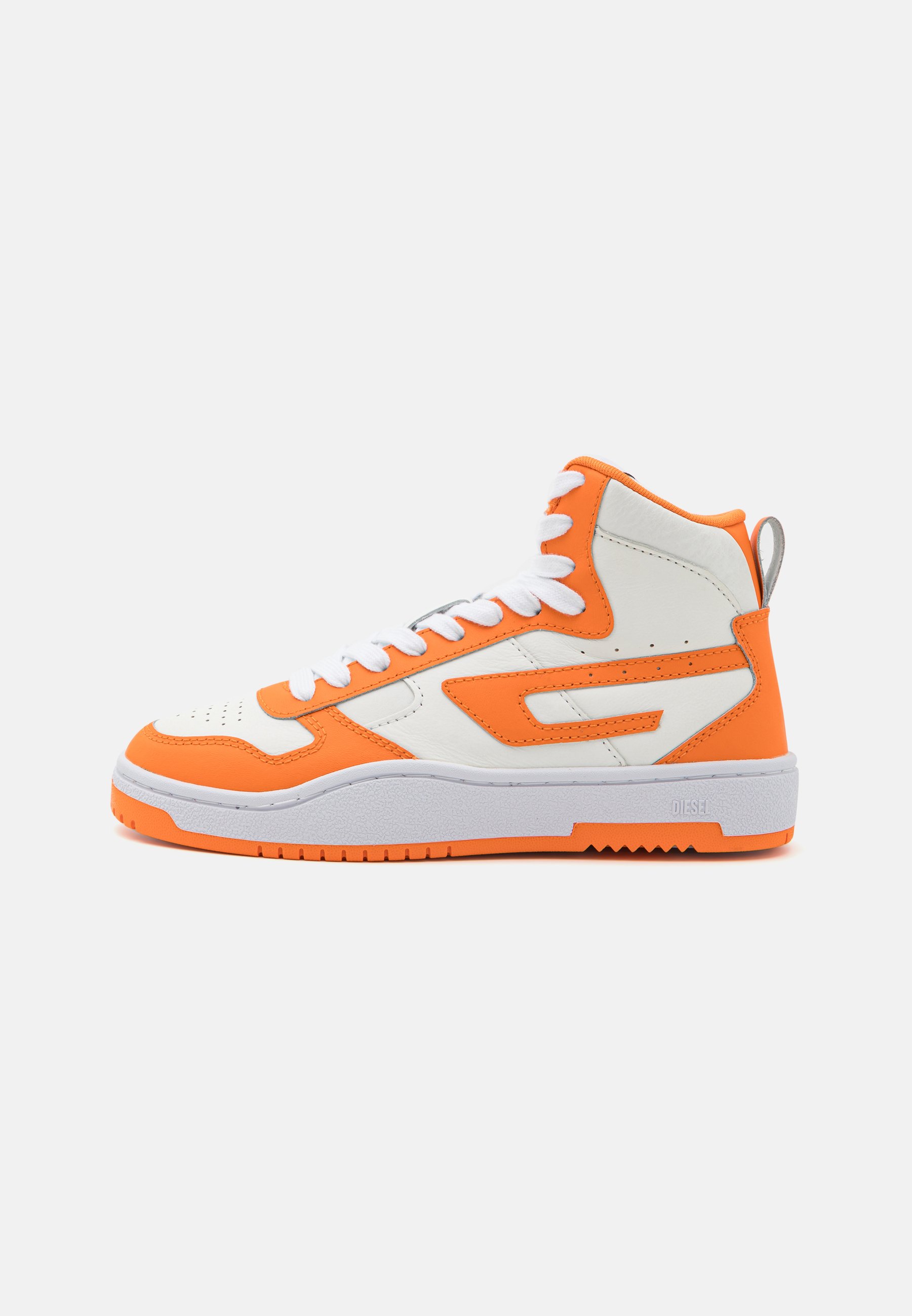 Diesel S-UKIYO V2 MID W - High-top trainers - white/orange/white