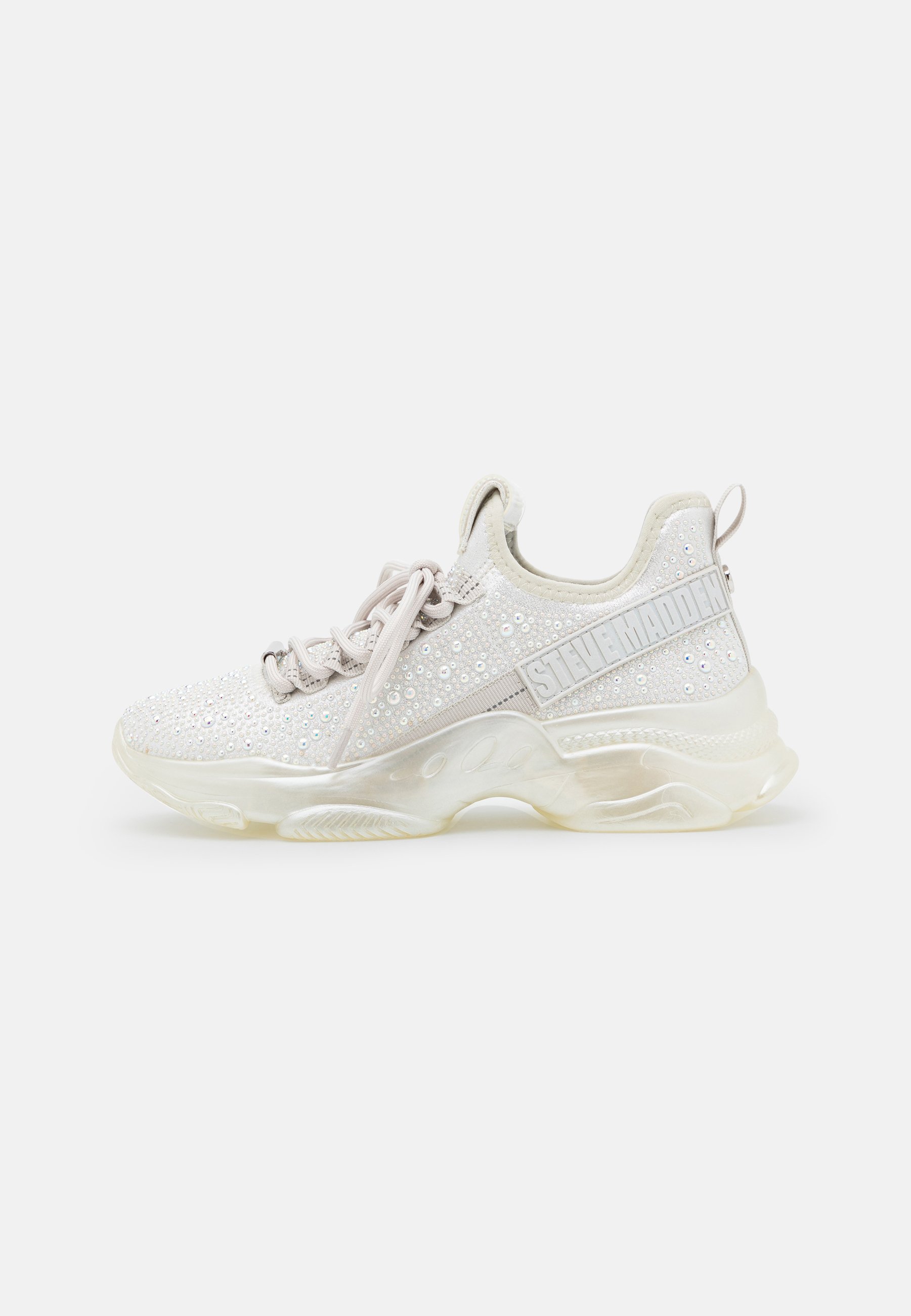Steve Madden MISTICA - Trainers - iridescent/white