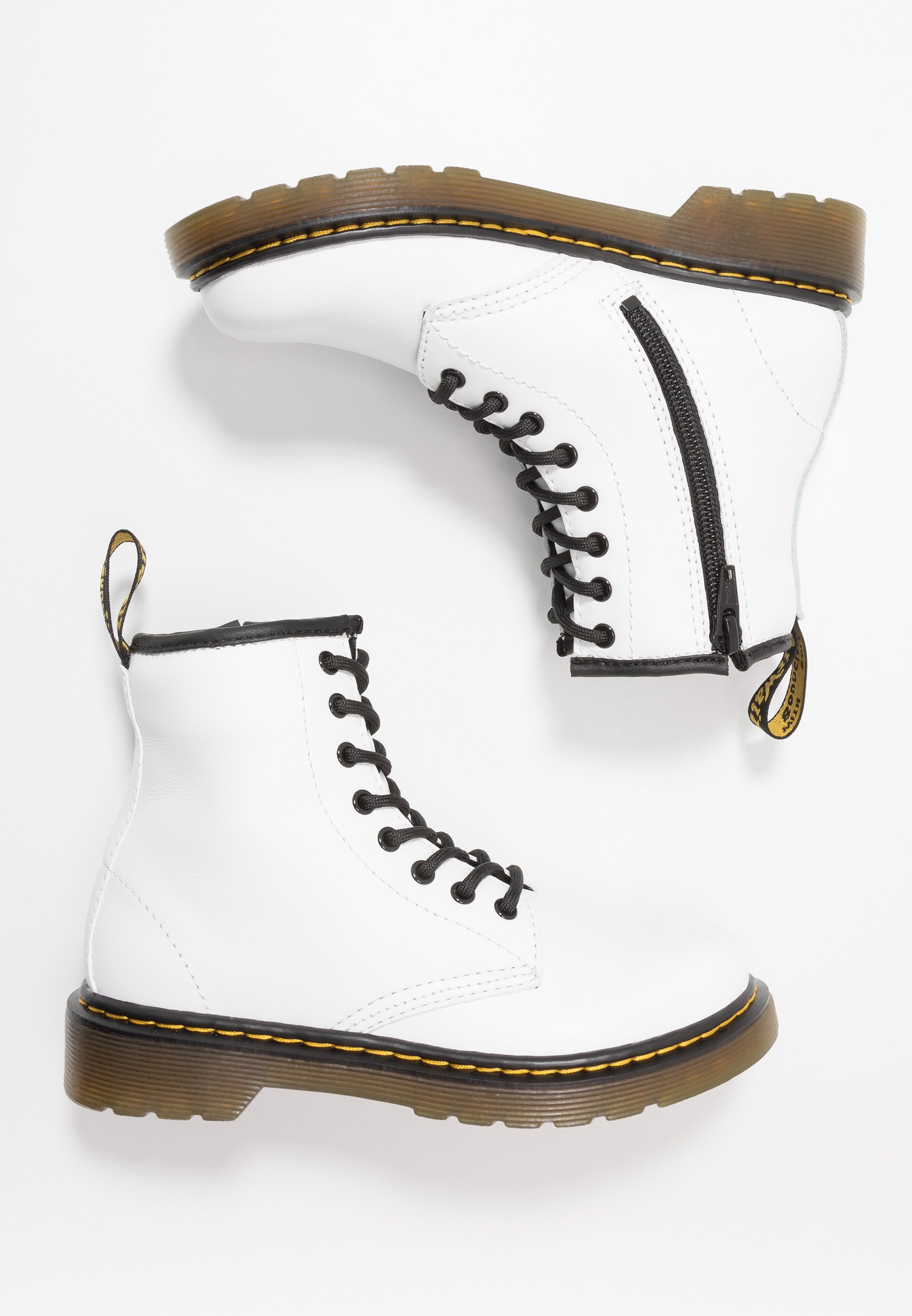 Dr. Martens 1460 ROMARIO - Lace-up ankle boots - white/white