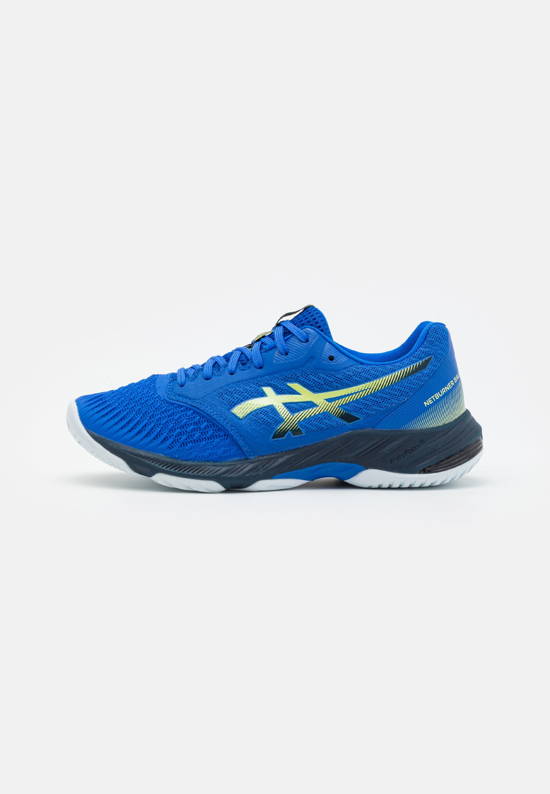 ASICS NETBURNER BALLISTIC FF 3 - Volleyball shoes - illusion blue/glow yellow/blue
