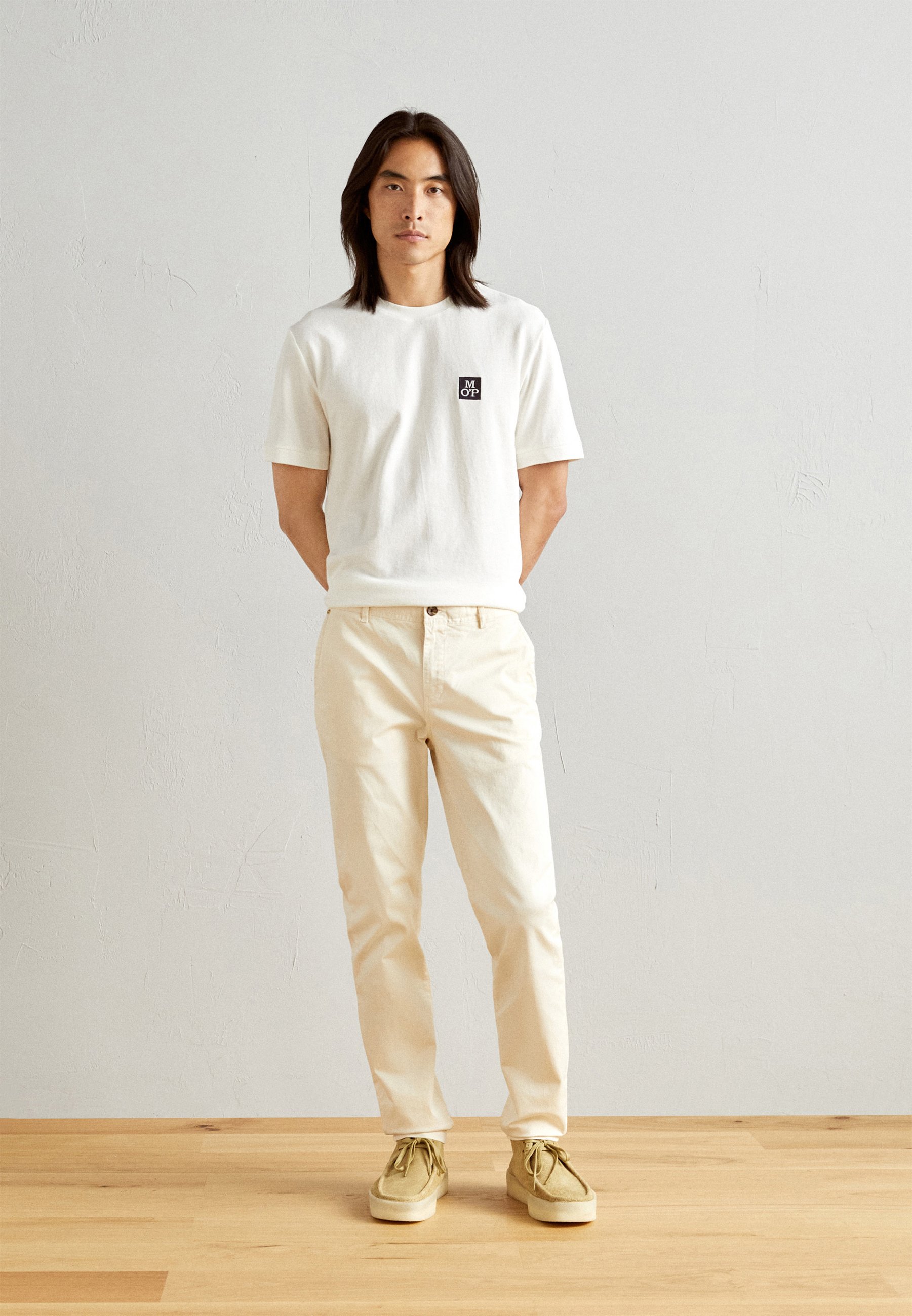 Scotch & Soda ESSENTIALS STUART  - Chinos - kit/sand