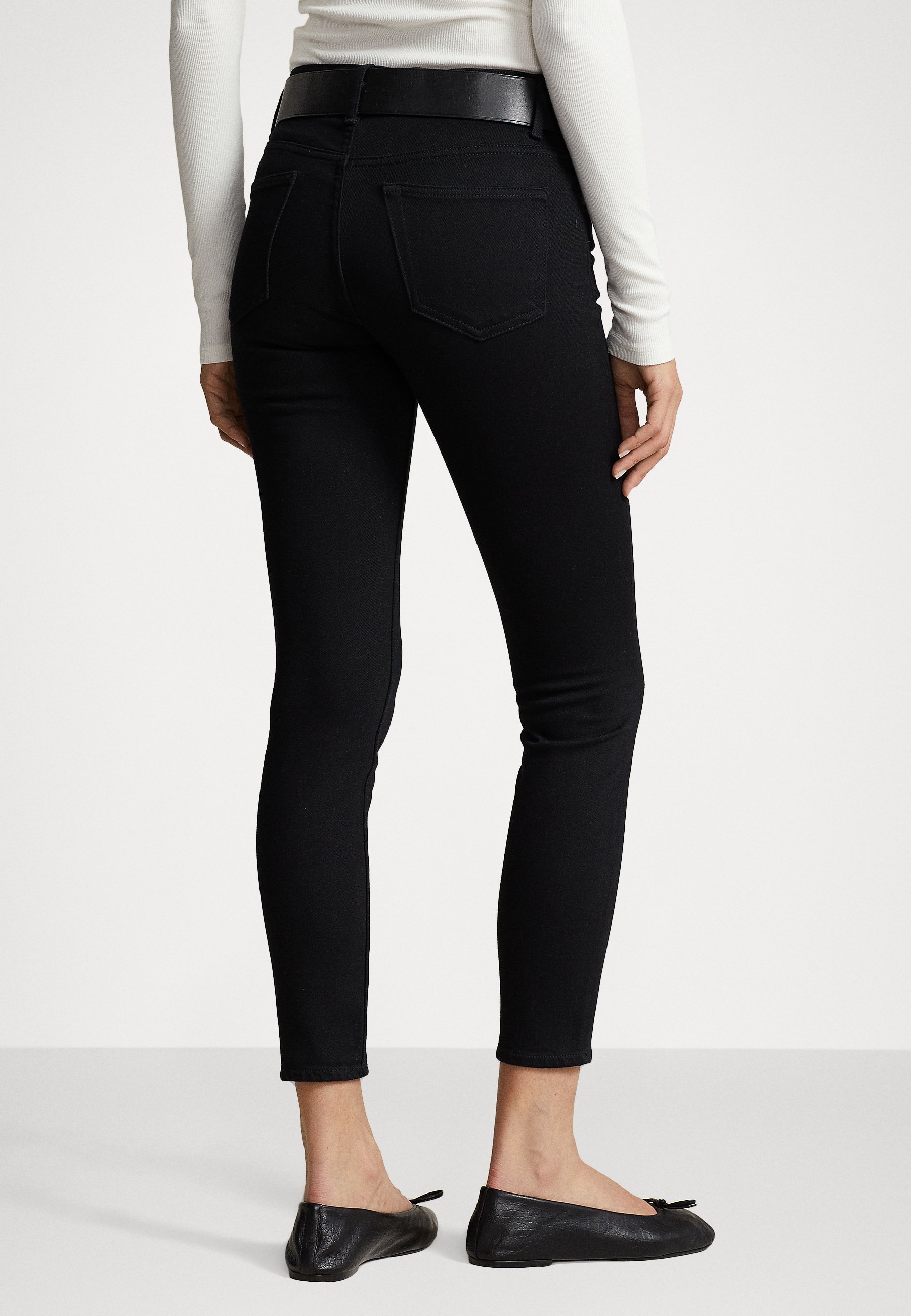 Polo Ralph Lauren MID RISE FULL LENGTH - Jeans Skinny Fit - roxie wash/black