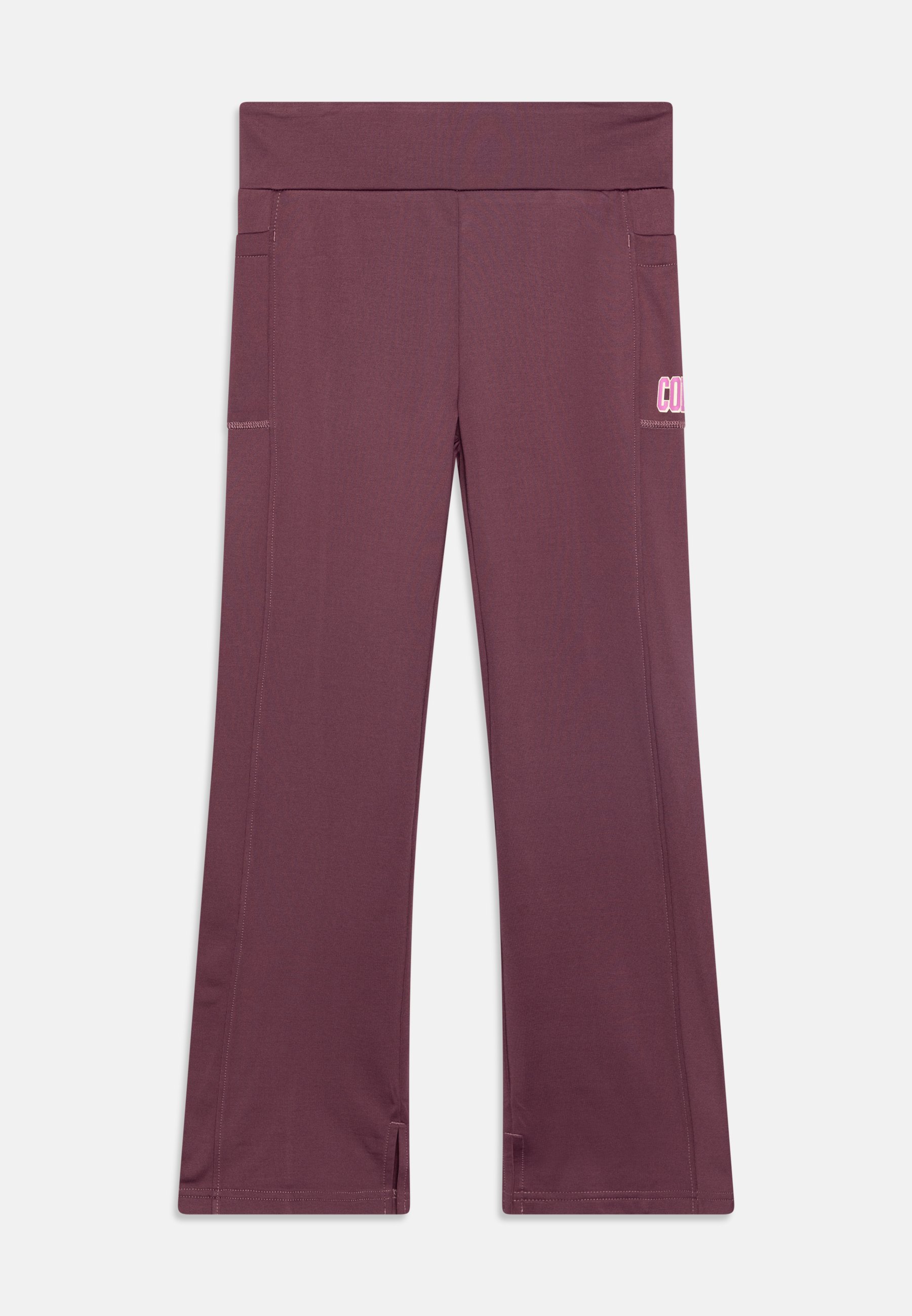 Converse HIGH RISE FLARED - Leggings - Trousers - dreamy dahlia/pink