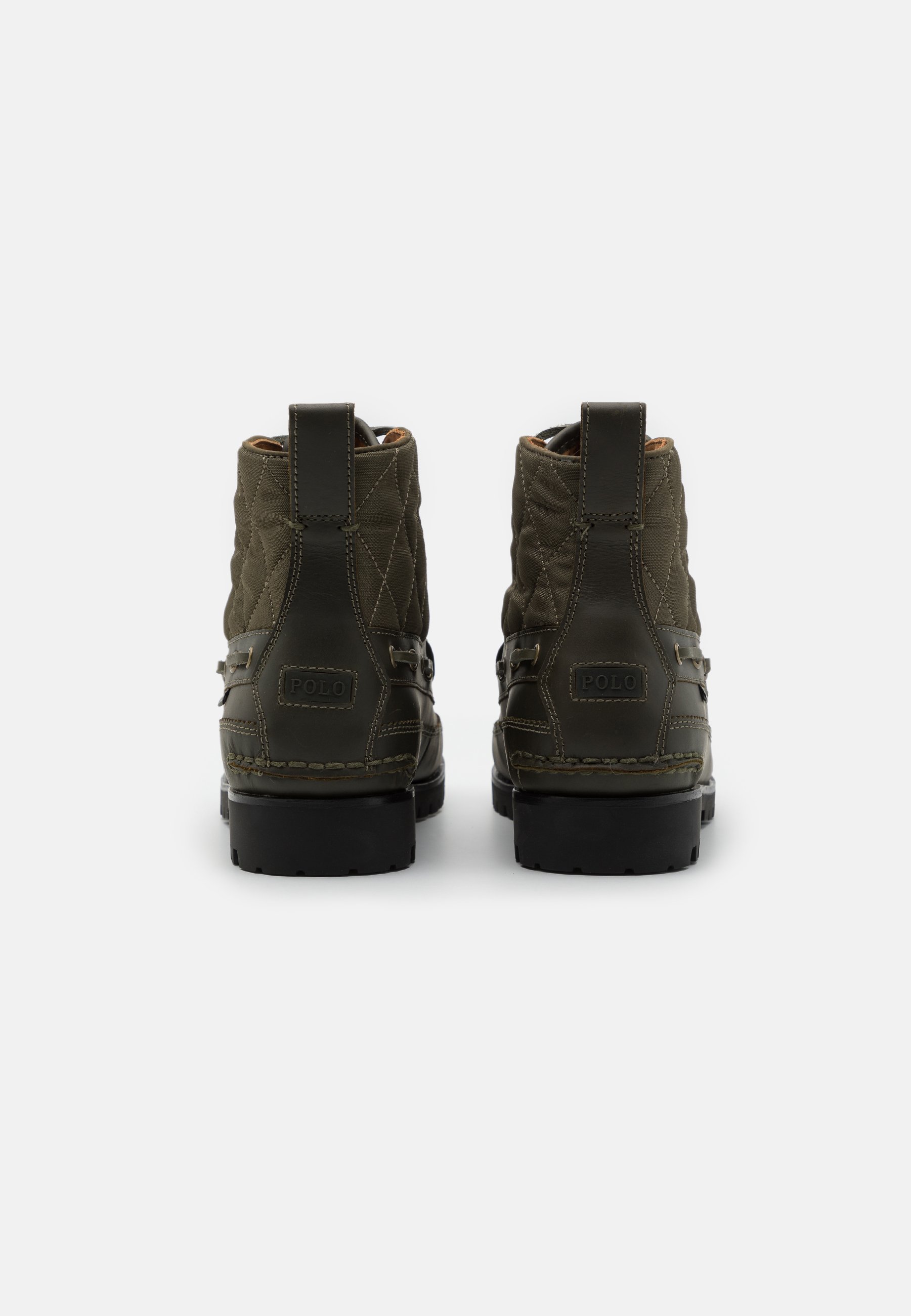 Polo Ralph Lauren RANGER MID TALL BOOT - Lace-up ankle boots - oliv/olive