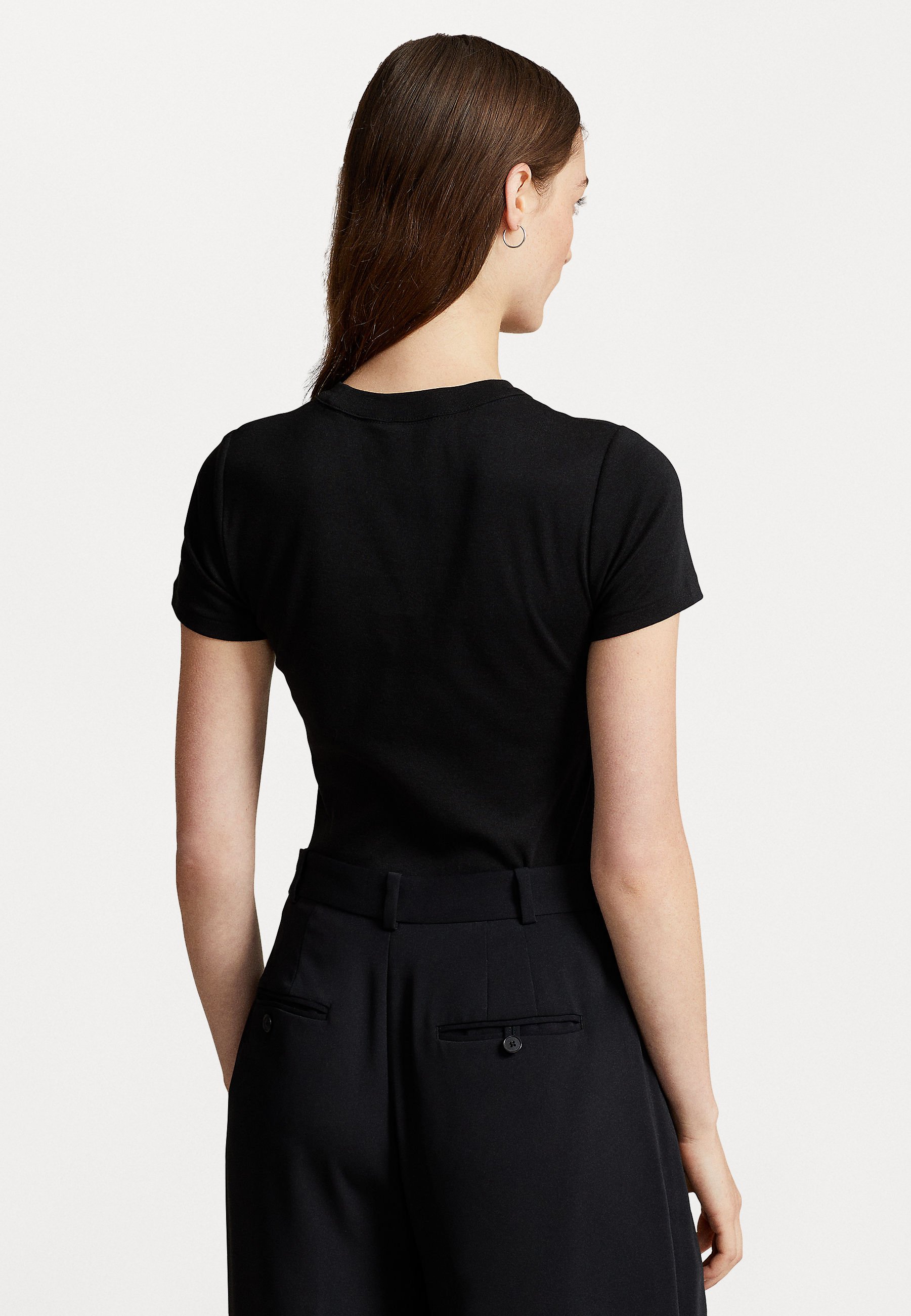 Polo Ralph Lauren SHORT SLEEVE - Basic T-shirt - black