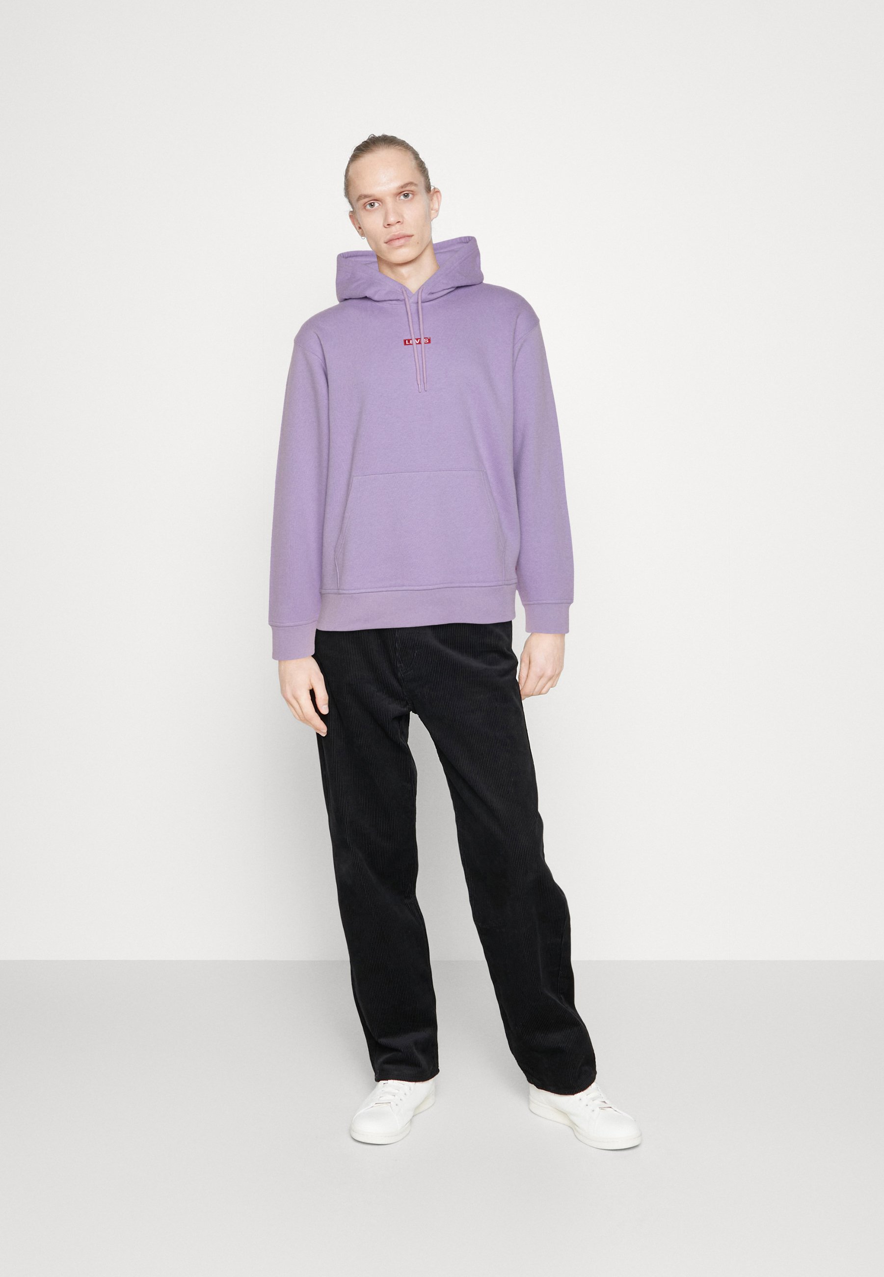 Levi's® RELAXED BABY TAB HOODIE - Sweatshirt - purple rose/lilac
