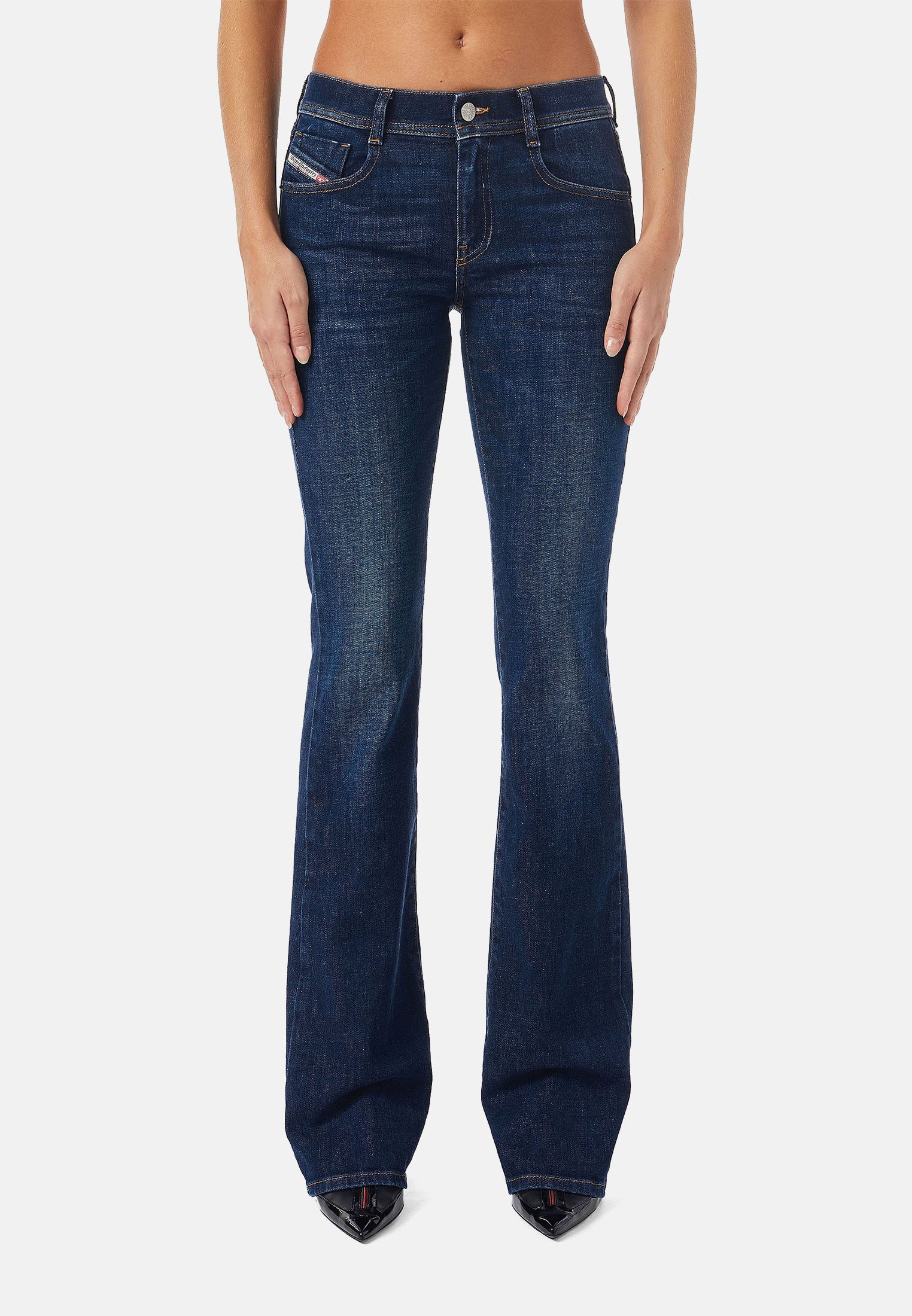 Diesel Bootcut jeans - dark blue/blue denim