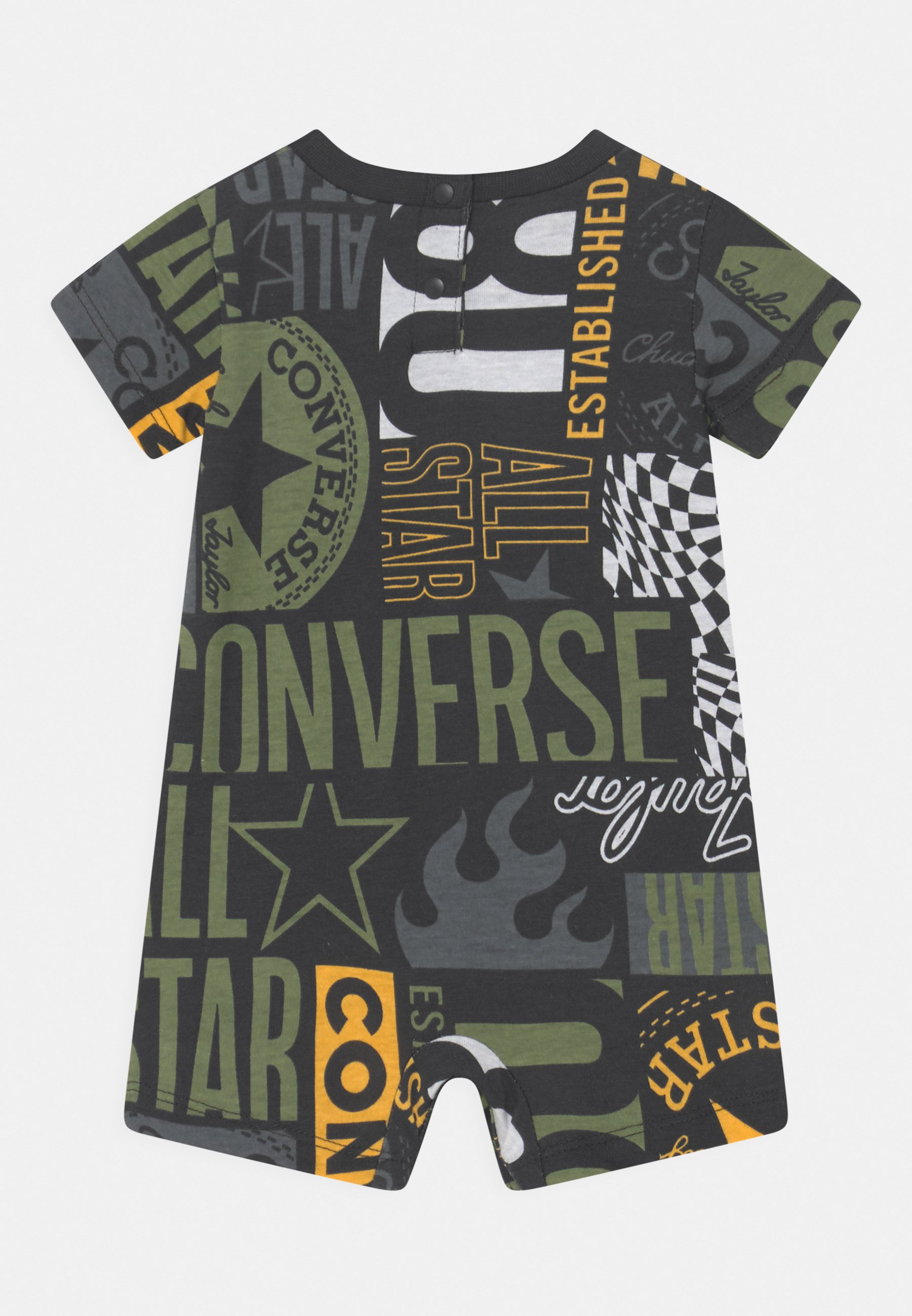 Converse LITTLE KICKS ROMPER UNISEX - Jumpsuit - black