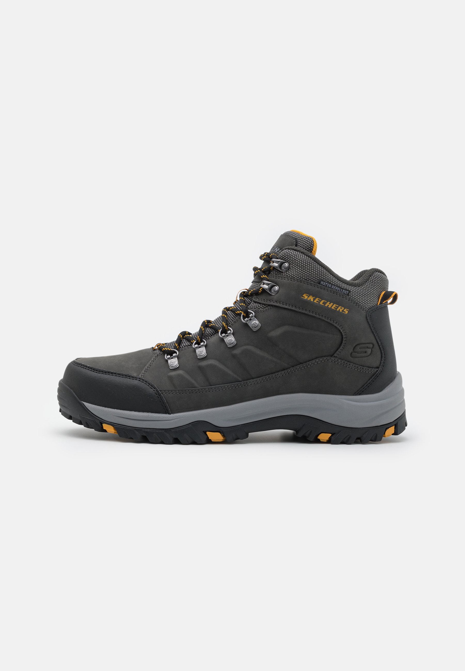 Skechers RELMENT - Lace-up ankle boots - char/dark grey