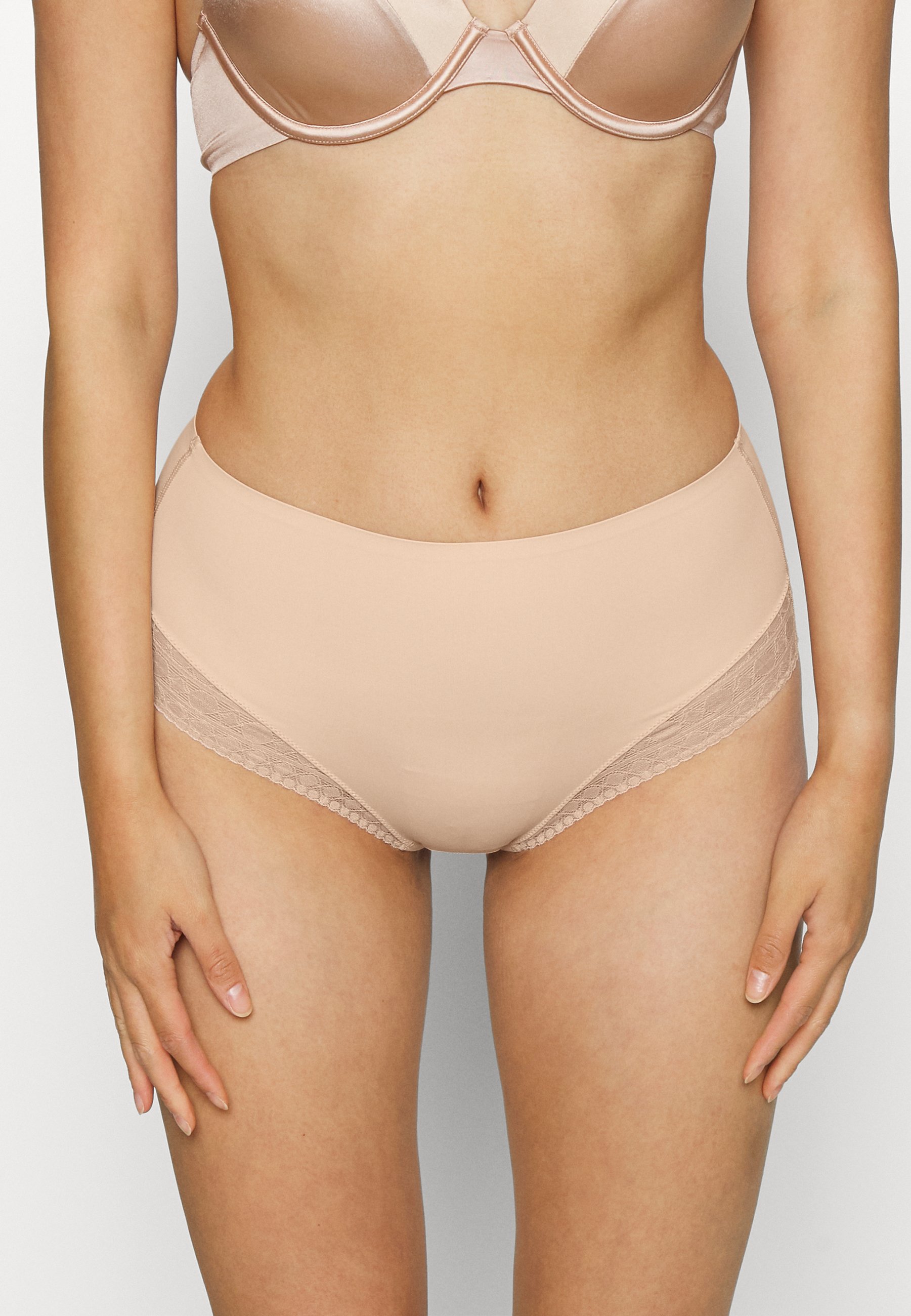 Esprit SOFT SHAPING PAR HIGH WAIST BRIEF - Shapewear - dusty nude/nude