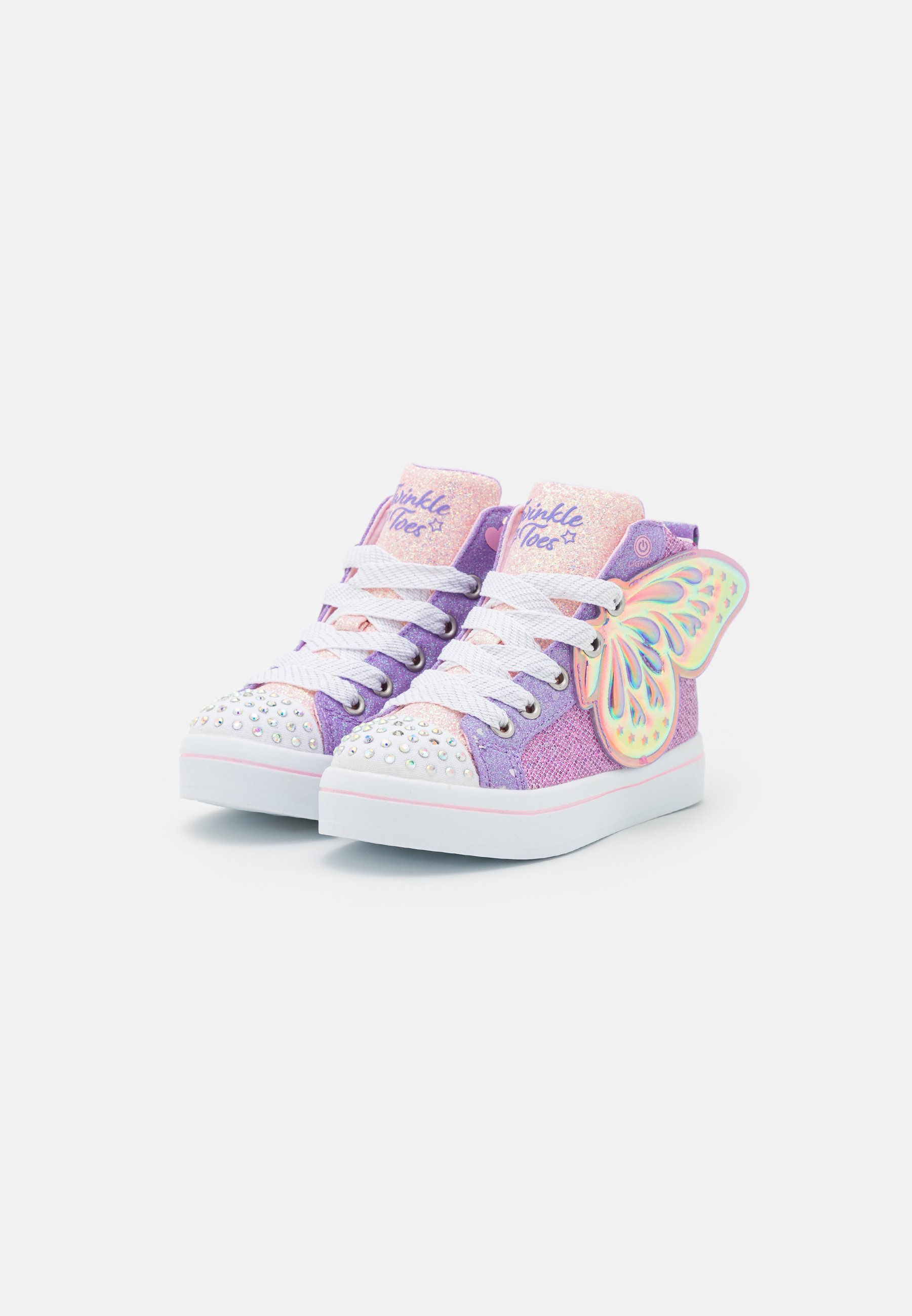Skechers TWI-LITES 2.0 - High-top trainers - lavender/multi-coloured/light pink/lilac