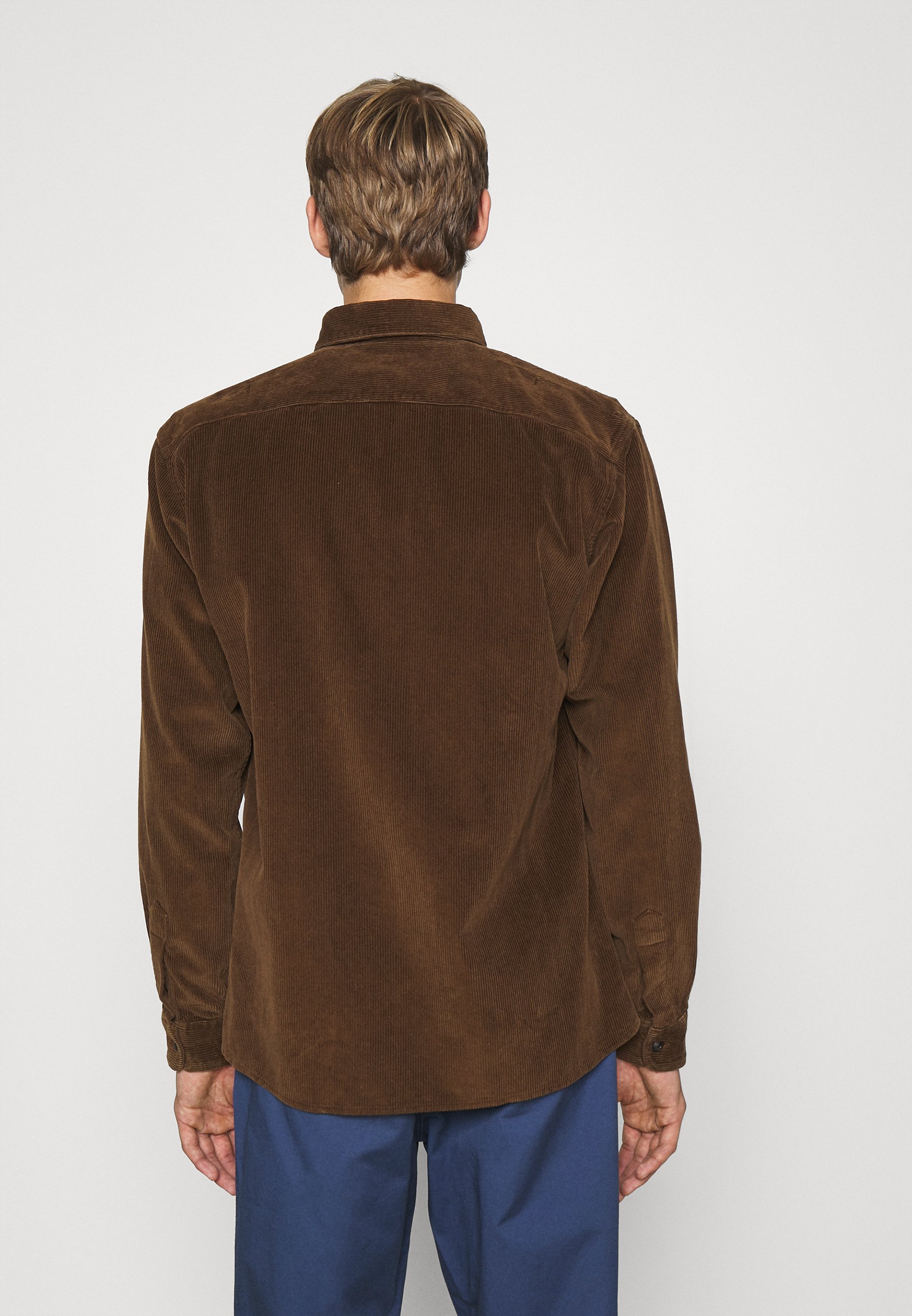Polo Ralph Lauren LONG SLEEVE SPORT SHIRT - Shirt - cooper brown/brown