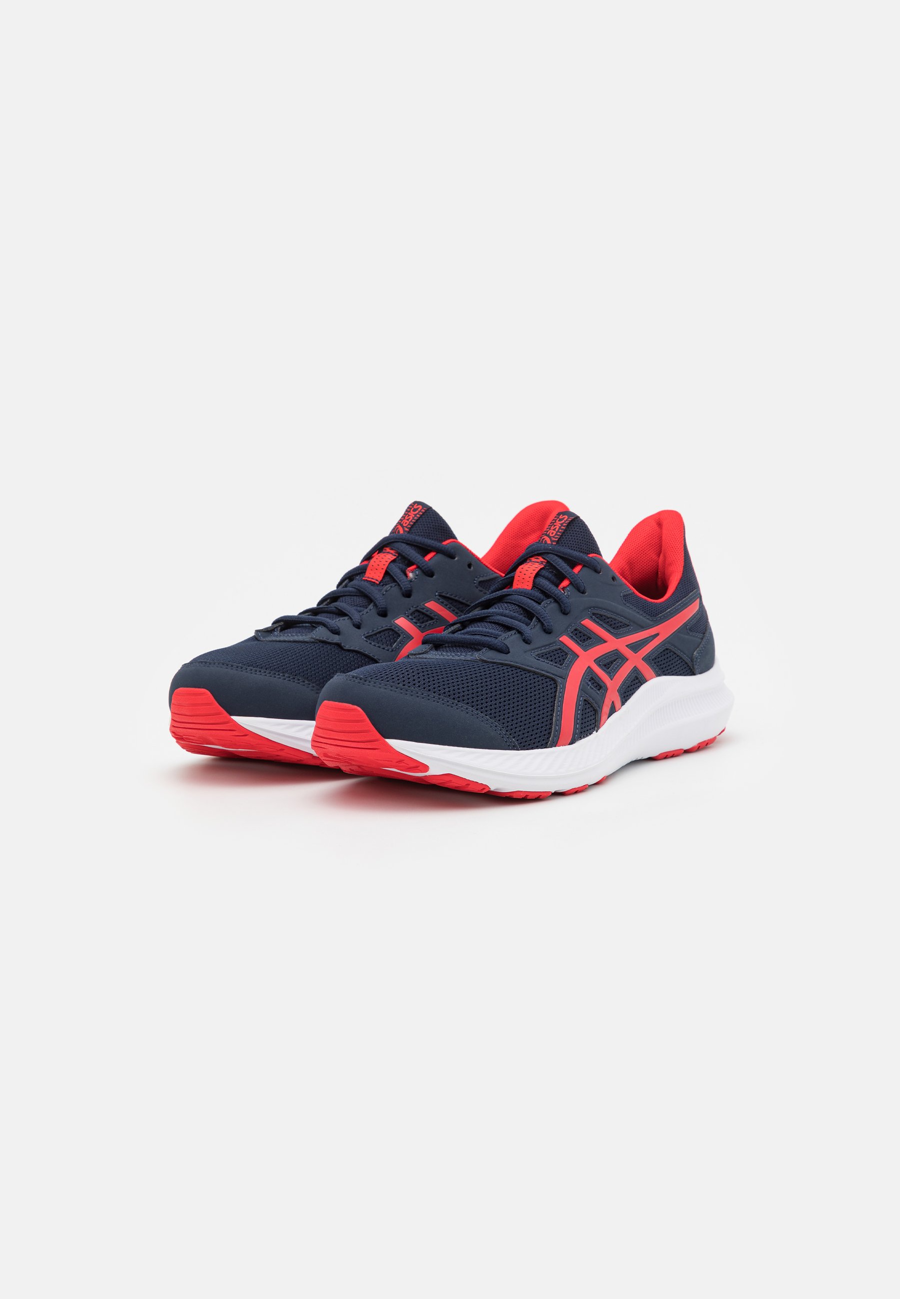 ASICS JOLT 4 - Neutral running shoes - midnight/electric red/black