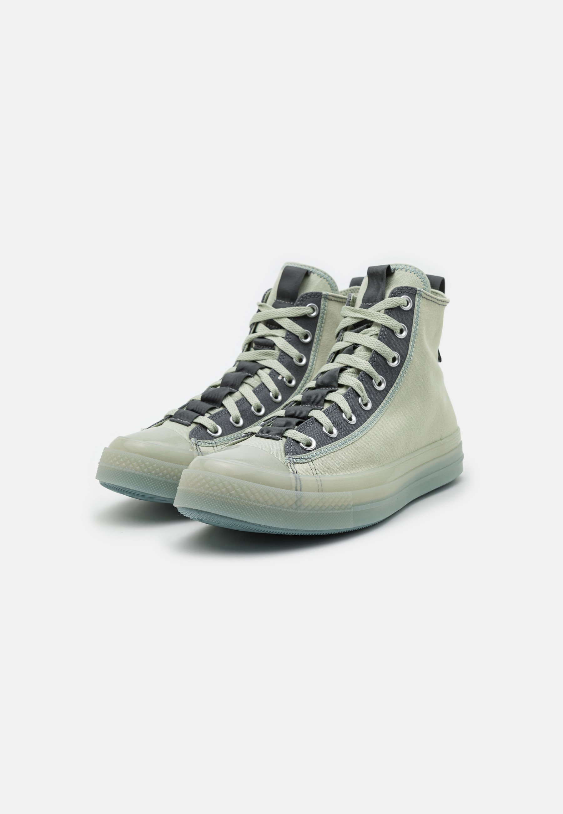 Converse CHUCK TAYLOR ALL STAR EXPLORE UTILITY TONES UNISEX - High-top trainers - summit sage/cyber grey/tidepool grey/grey