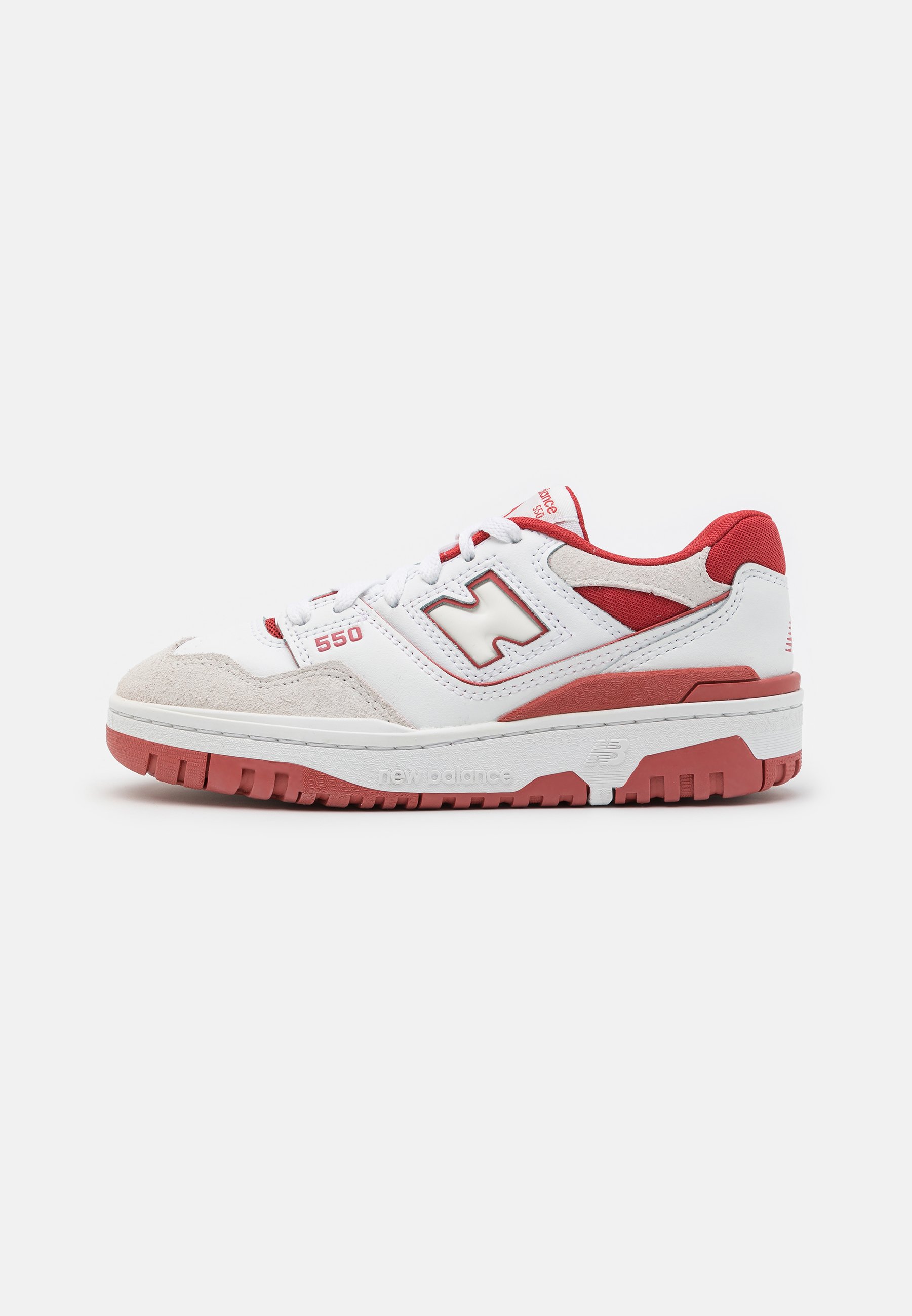 NB 550 UNISEX - Trainers - white/red/white