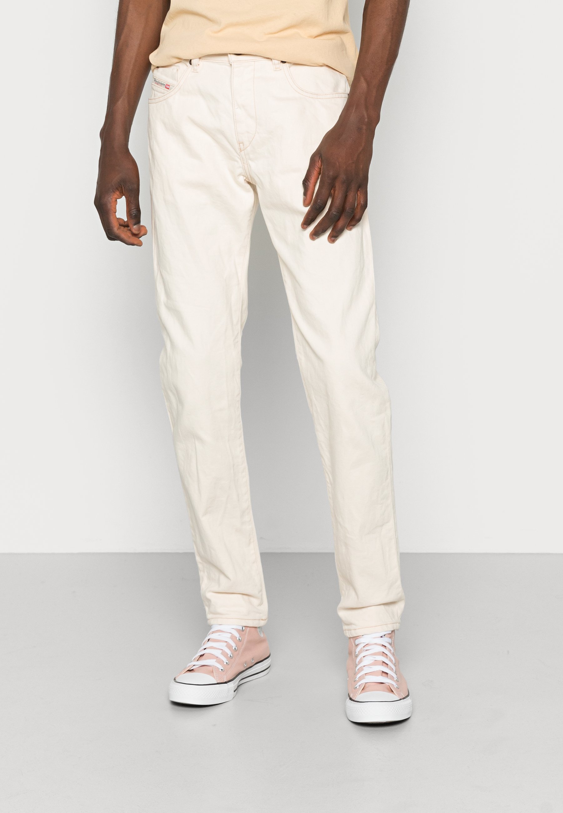 Diesel D-STRUKT - Slim fit jeans - 09b94 100/white denim