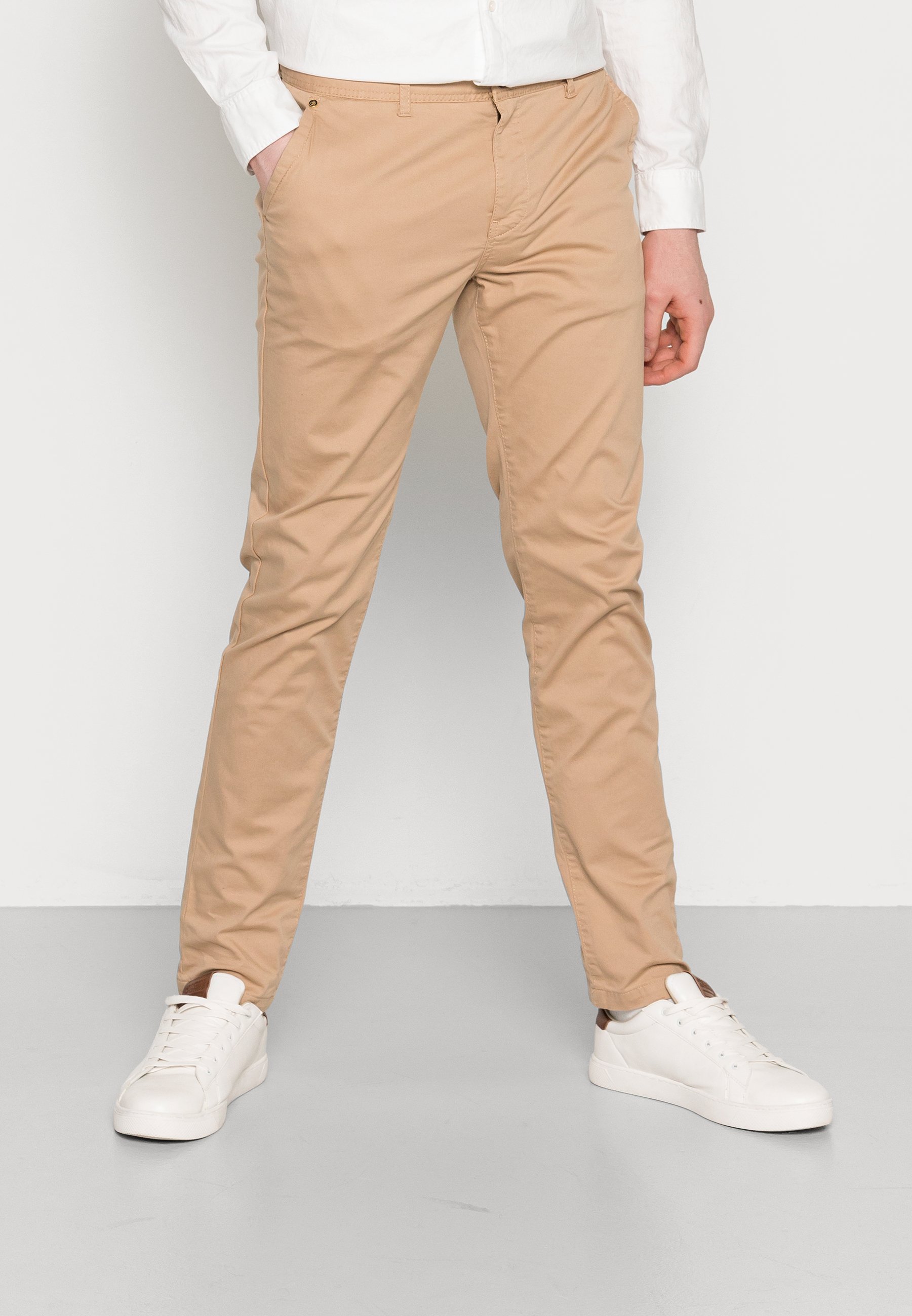 Scotch & Soda MOTT CONTAINS - Chinos - sand