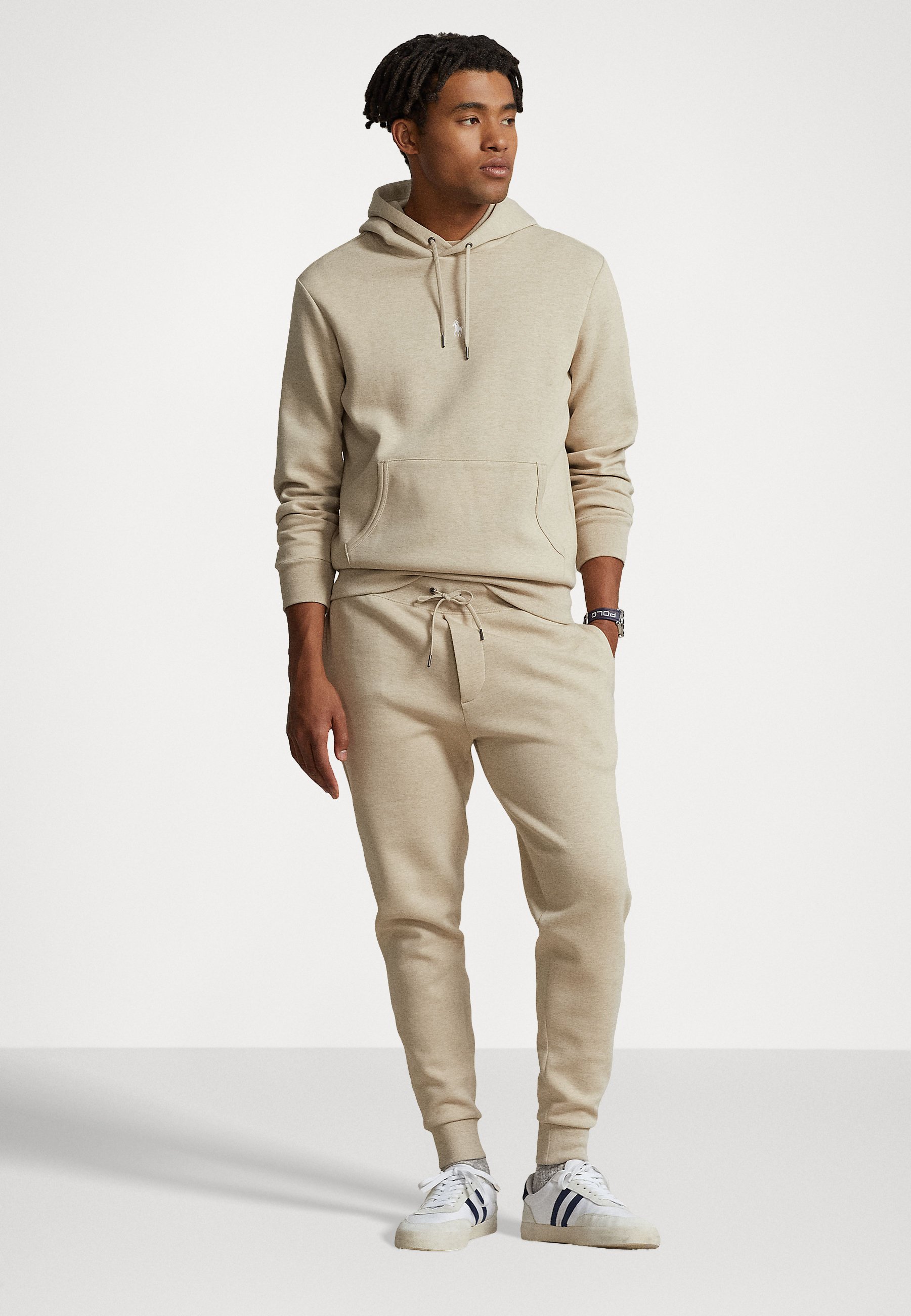 Polo Ralph Lauren LONG SLEEVE - Sweatshirt - sand heather/sand