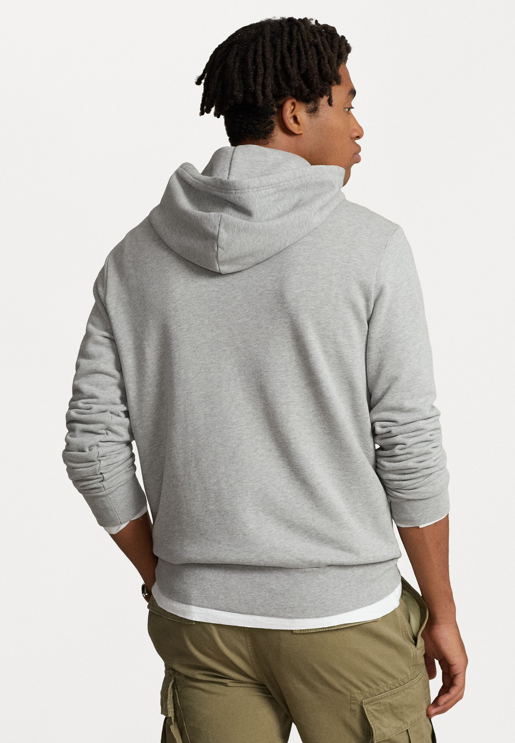 Polo Ralph Lauren LONG SLEEVE - Hoodie - spring heather/light grey