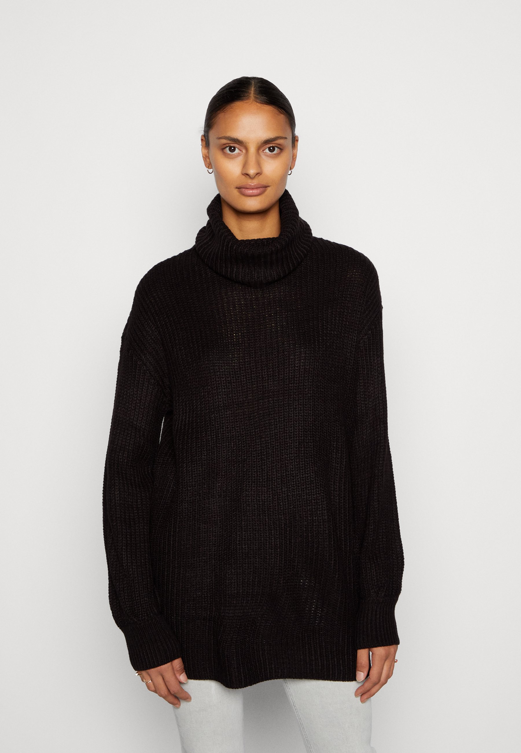 Vero Moda VMSAYLA BALLOON LONGSLEEVE - Jumper - black