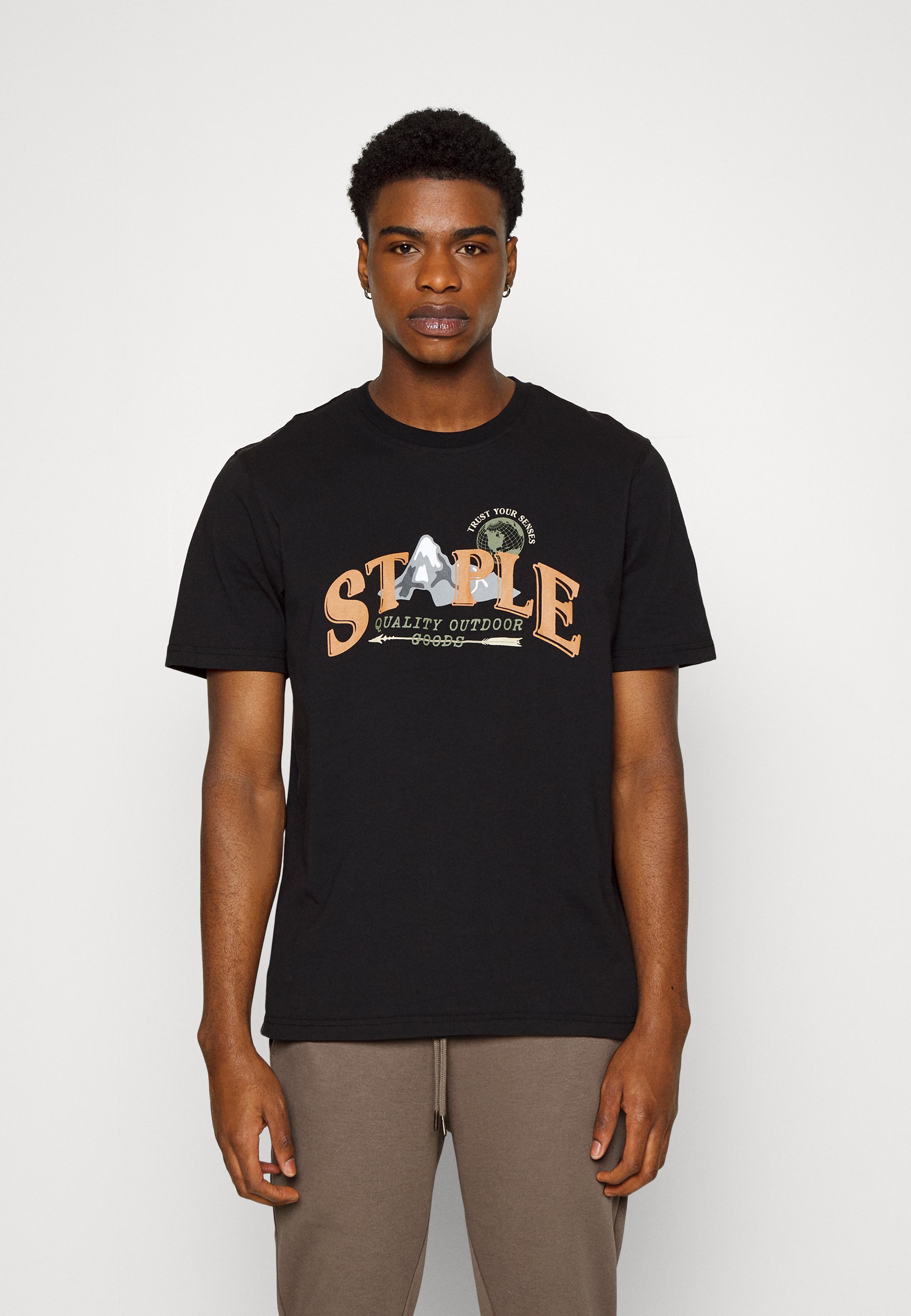 Jack &Jones JPSTWILL JJNEWBASIC  - Tracksuit bottoms - brown