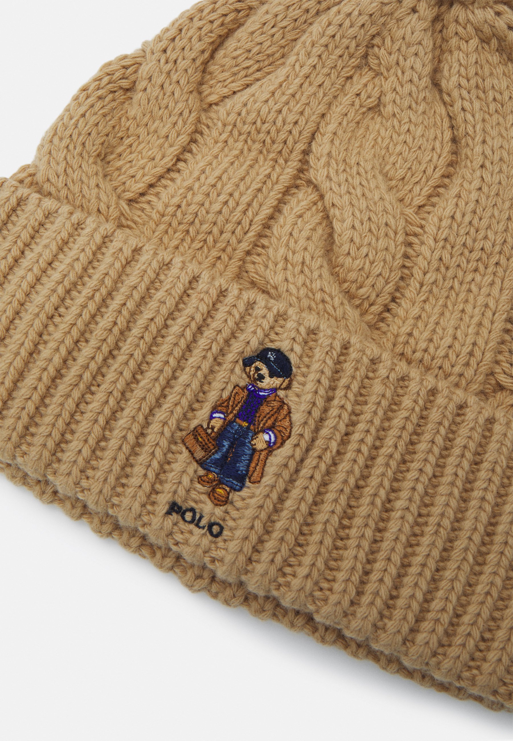 Polo Ralph Lauren BEAR BEANIE - Beanie - classic camel/camel
