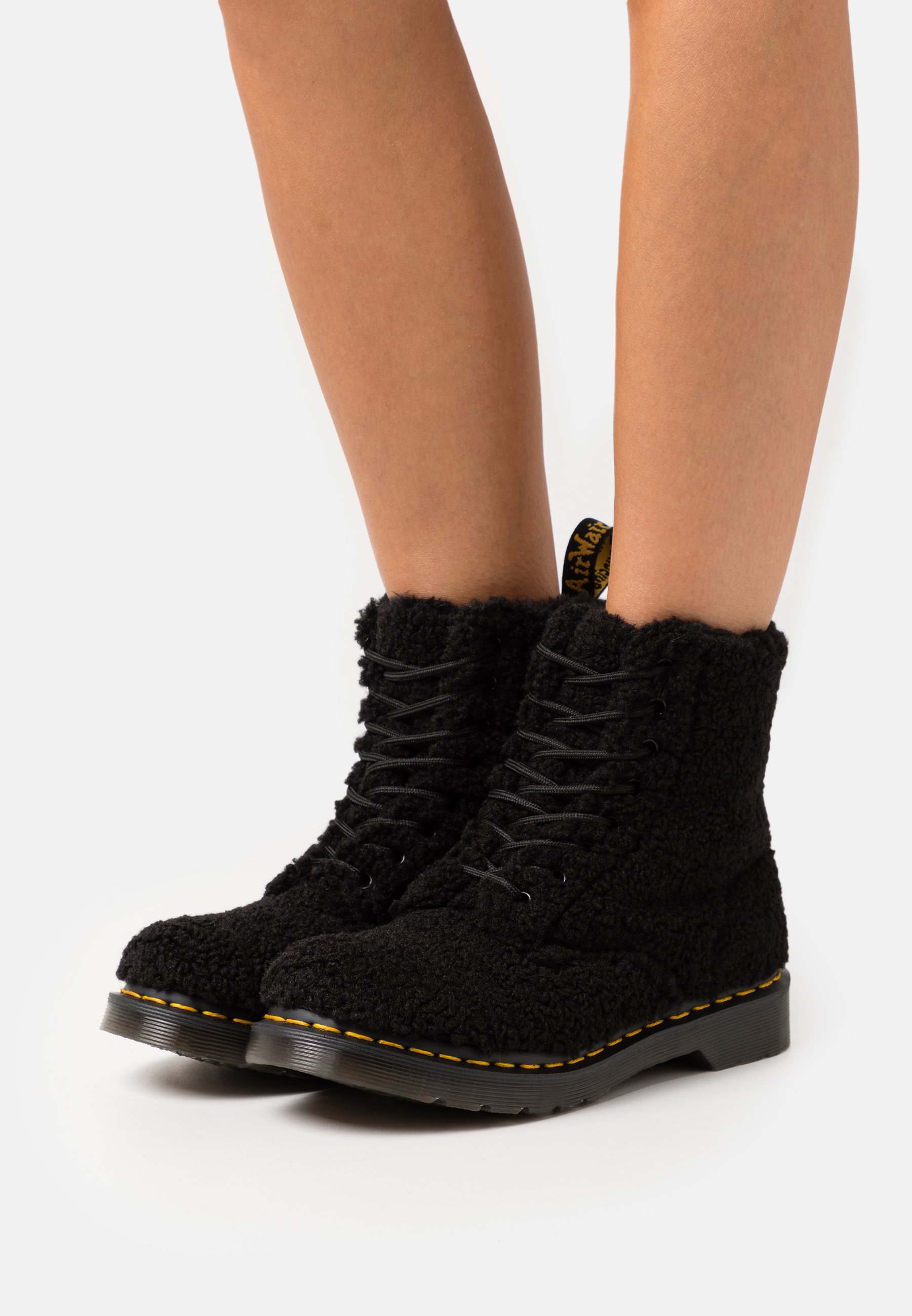 Dr. Martens 1460 PASCAL - Lace-up ankle boots - black/black