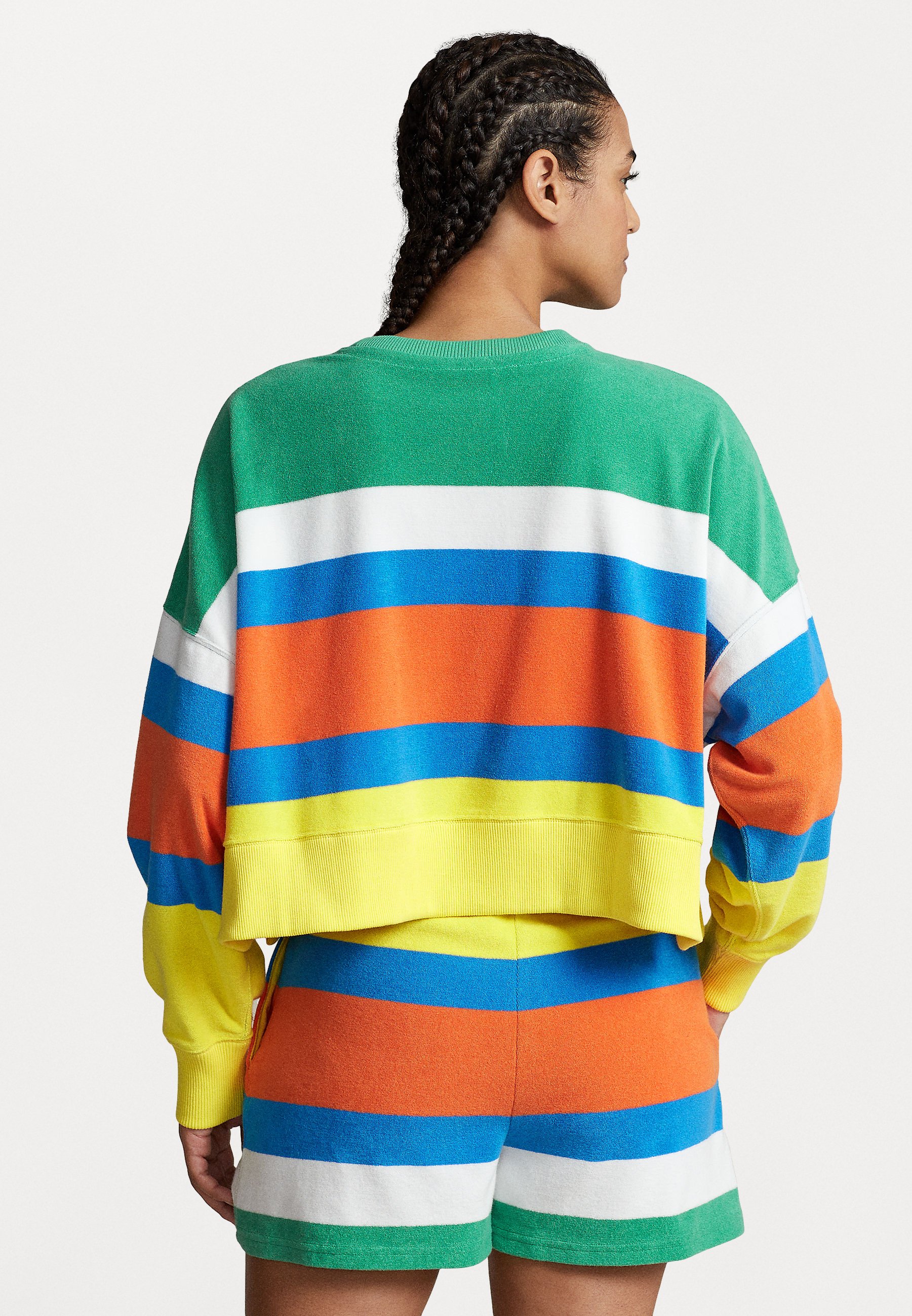 Polo Ralph Lauren LONG SLEEVE - Sweatshirt - multi-coloured