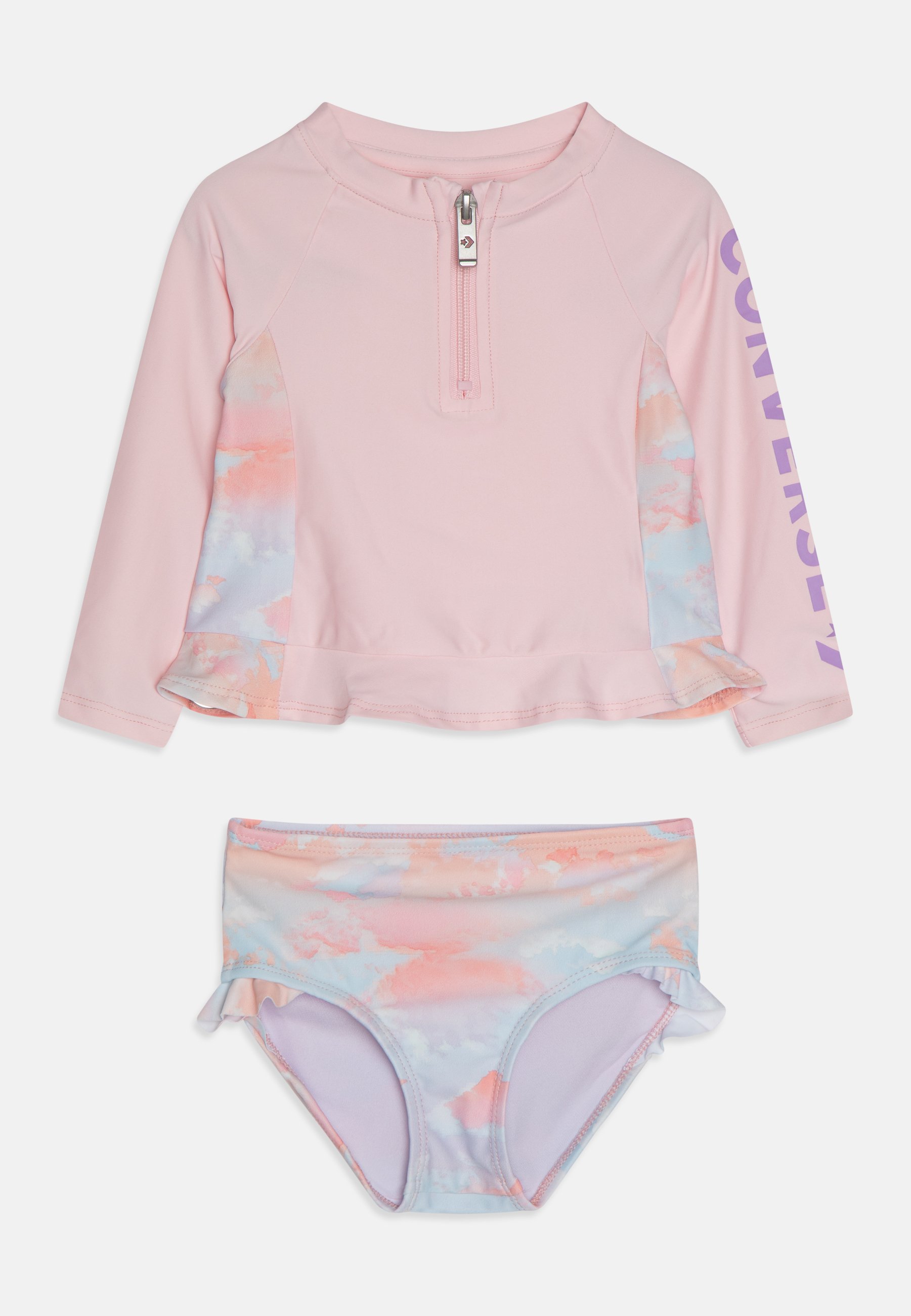 Converse RASH GUARD SET - Bikini - sunrise pink/pink