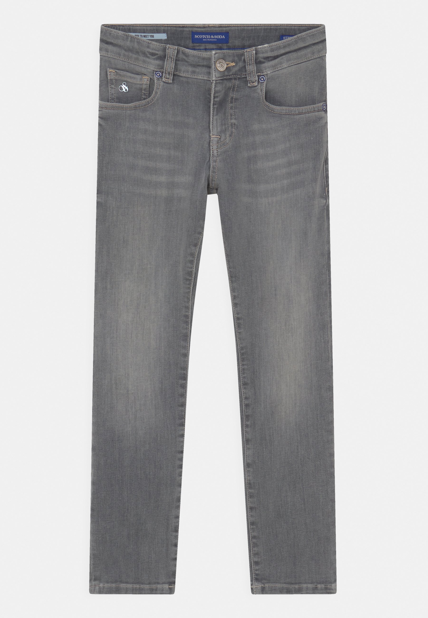 Scotch & Soda SEASONAL ESSENTIALS STRUMMER SHORLINE - Slim fit jeans - grey denim